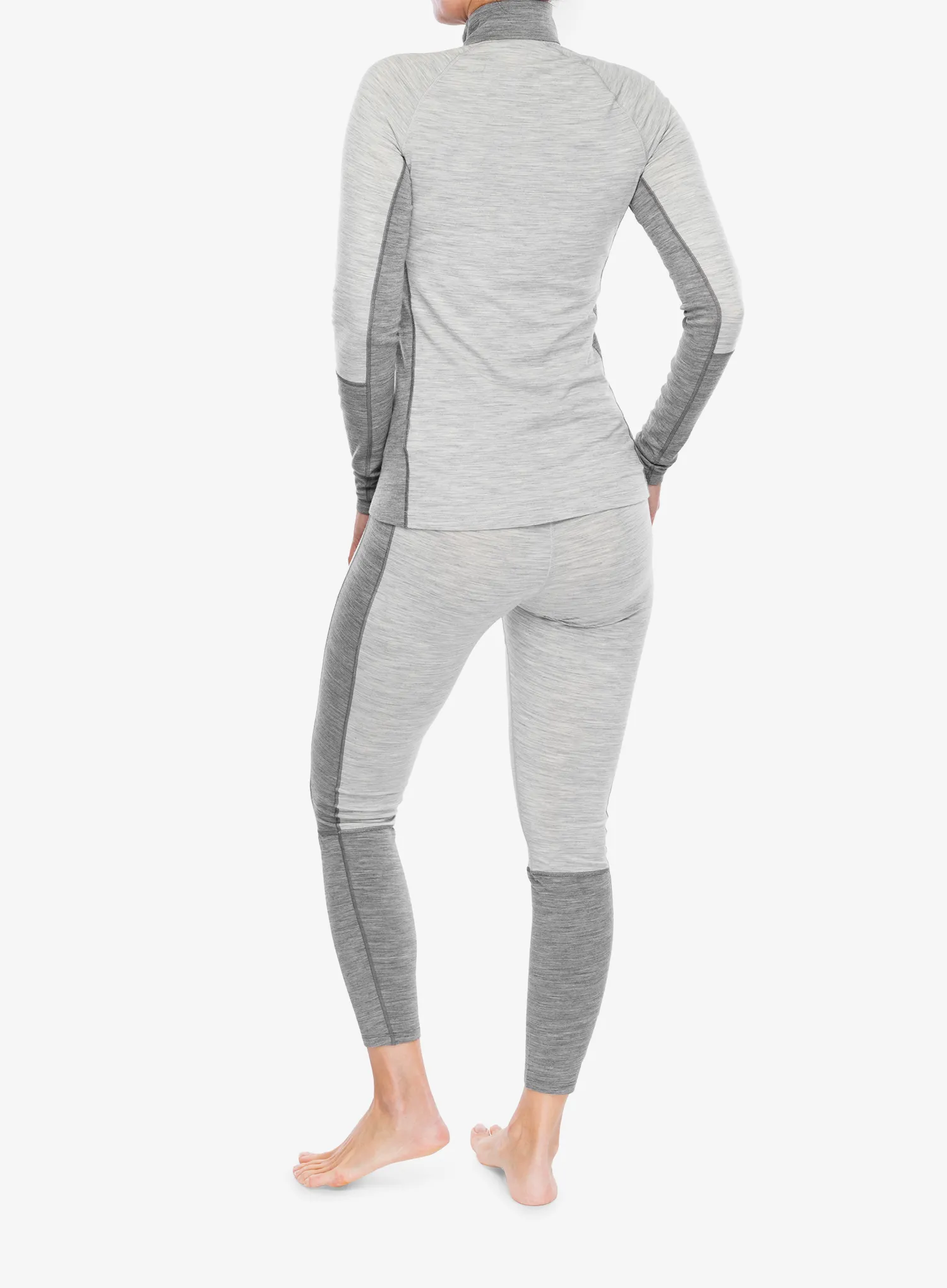 Термокофта жіноча Peak Performance Magic Half Zip - med grey melange