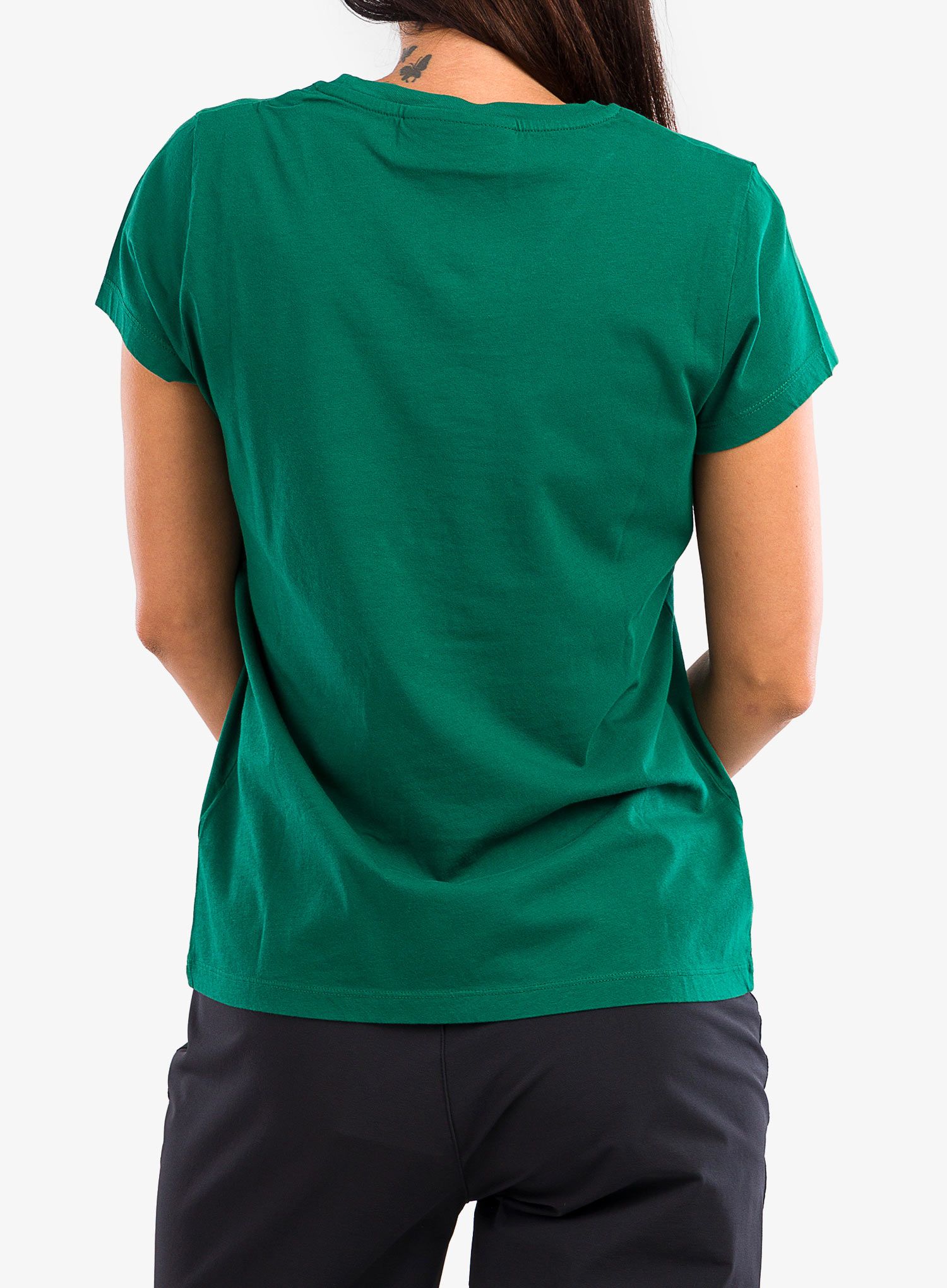 Футболка жіноча Peak Performance Original Tee - green ivy
