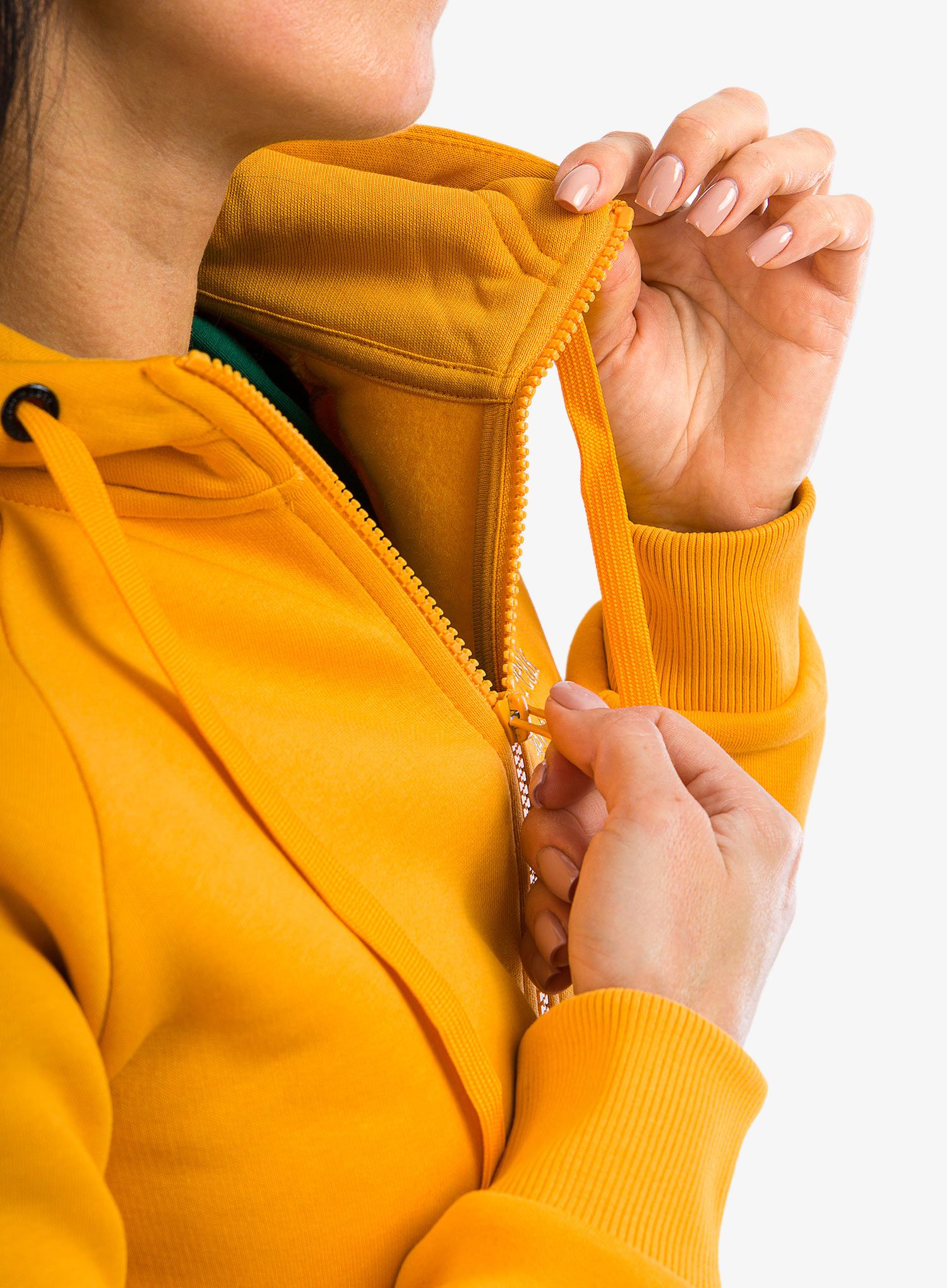 Кофта з каптуром жіноча Peak Performance Original Zip Hood - blaze tundra