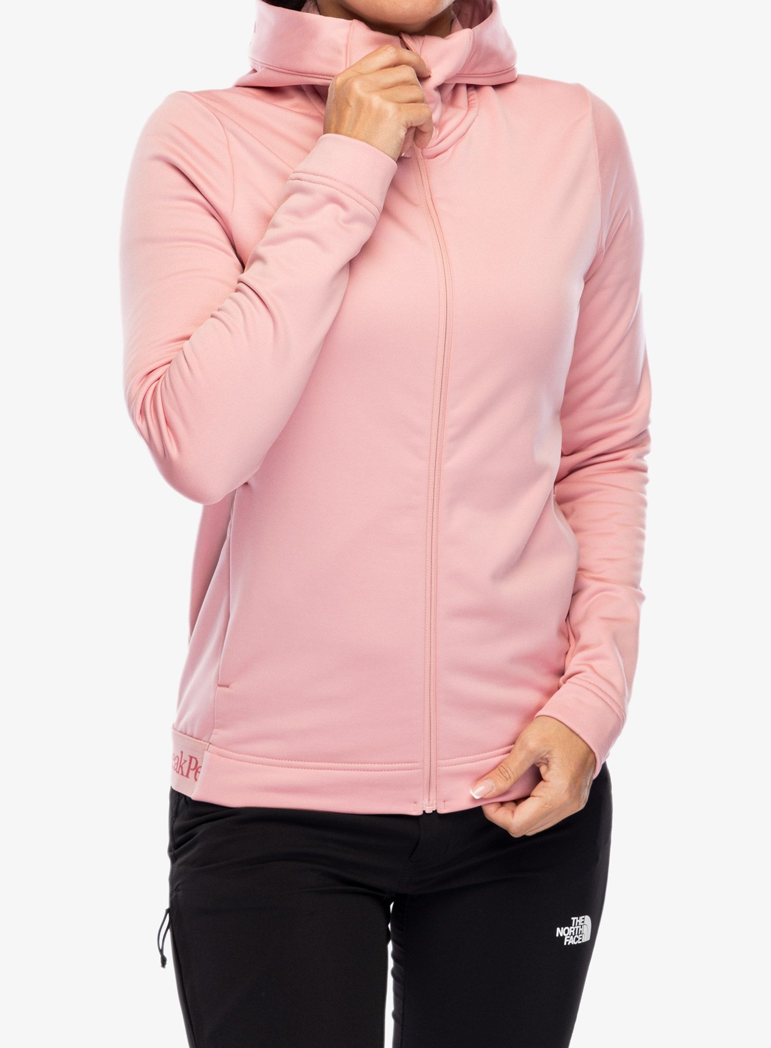 Кофта жіноча Peak Performance Rider Tech Zip Hood - warm blush