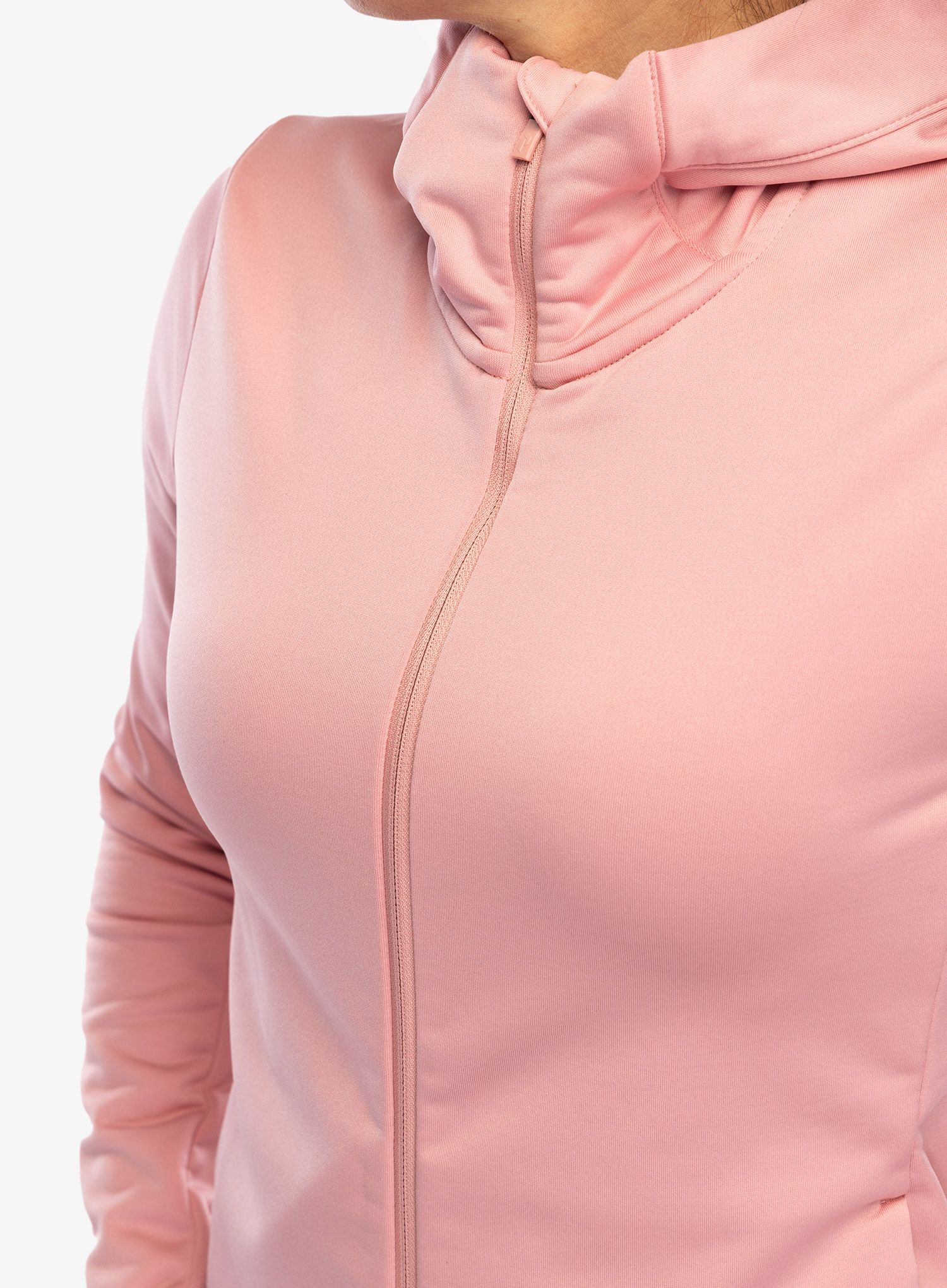 Кофта жіноча Peak Performance Rider Tech Zip Hood - warm blush