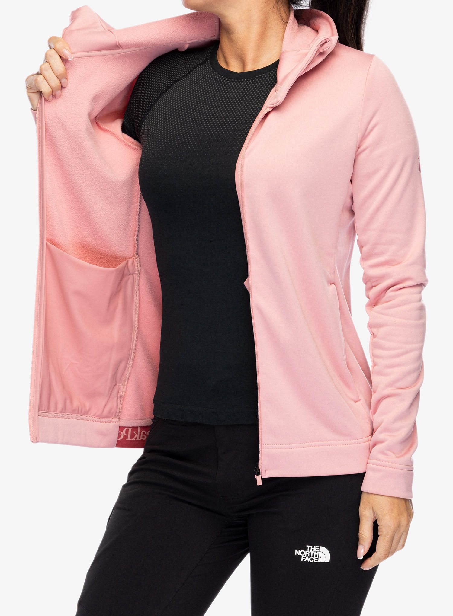 Кофта жіноча Peak Performance Rider Tech Zip Hood - warm blush