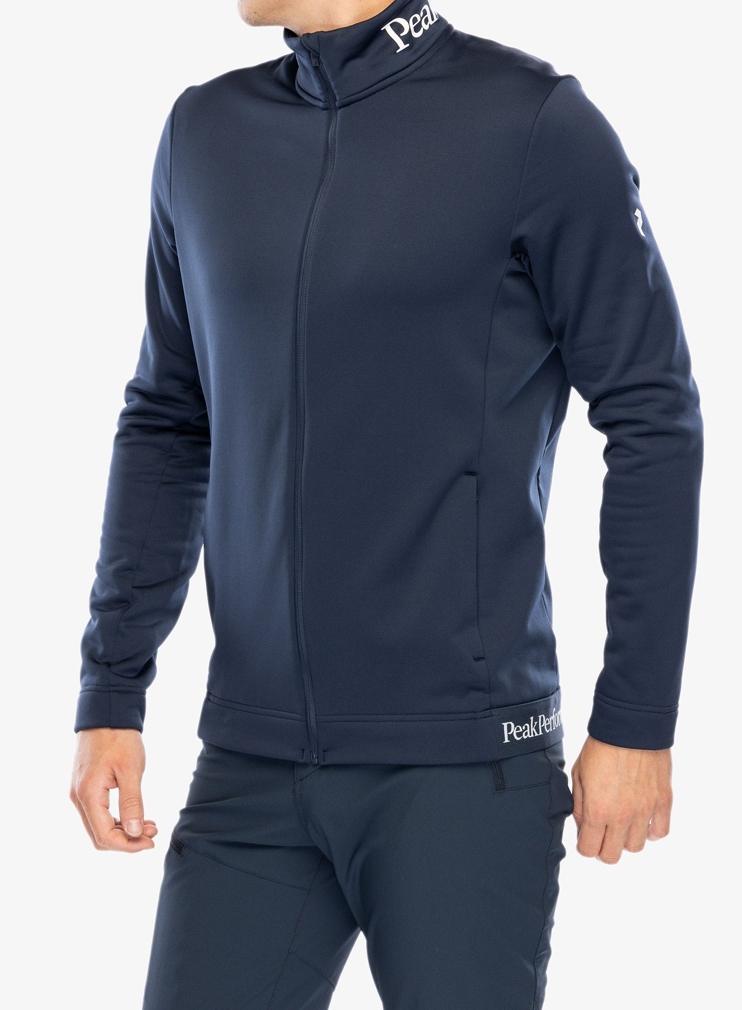 Кофта на блискавці Peak Performance Rider Tech Zip Jacket - blue shadow