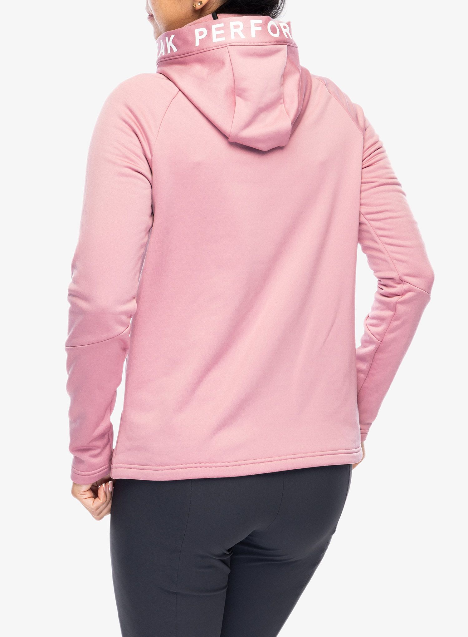 Кофта з каптуром жіноча Peak Performance Rider Zip Hood - bitter root