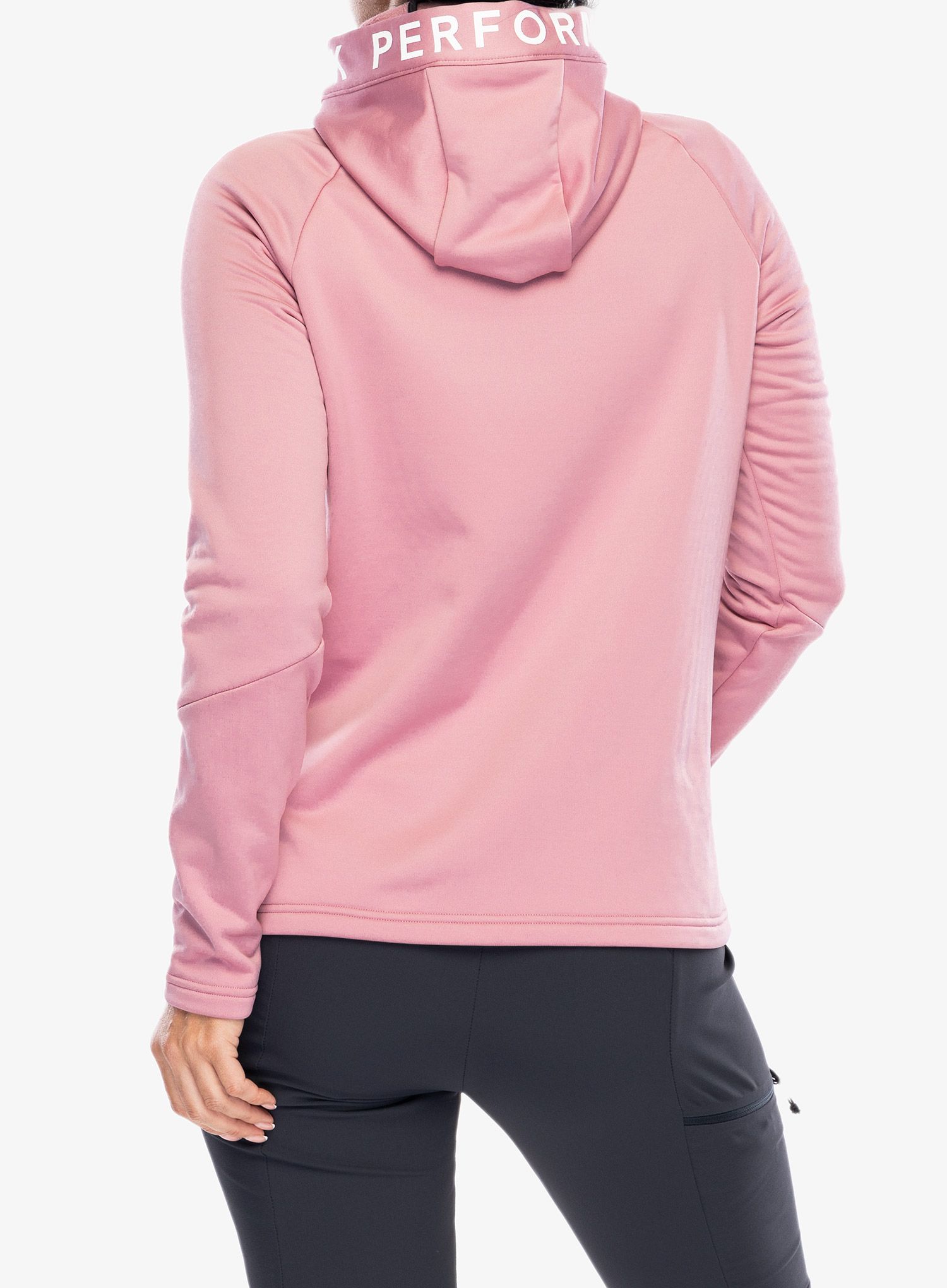 Кофта з каптуром жіноча Peak Performance Rider Zip Hood - bitter root