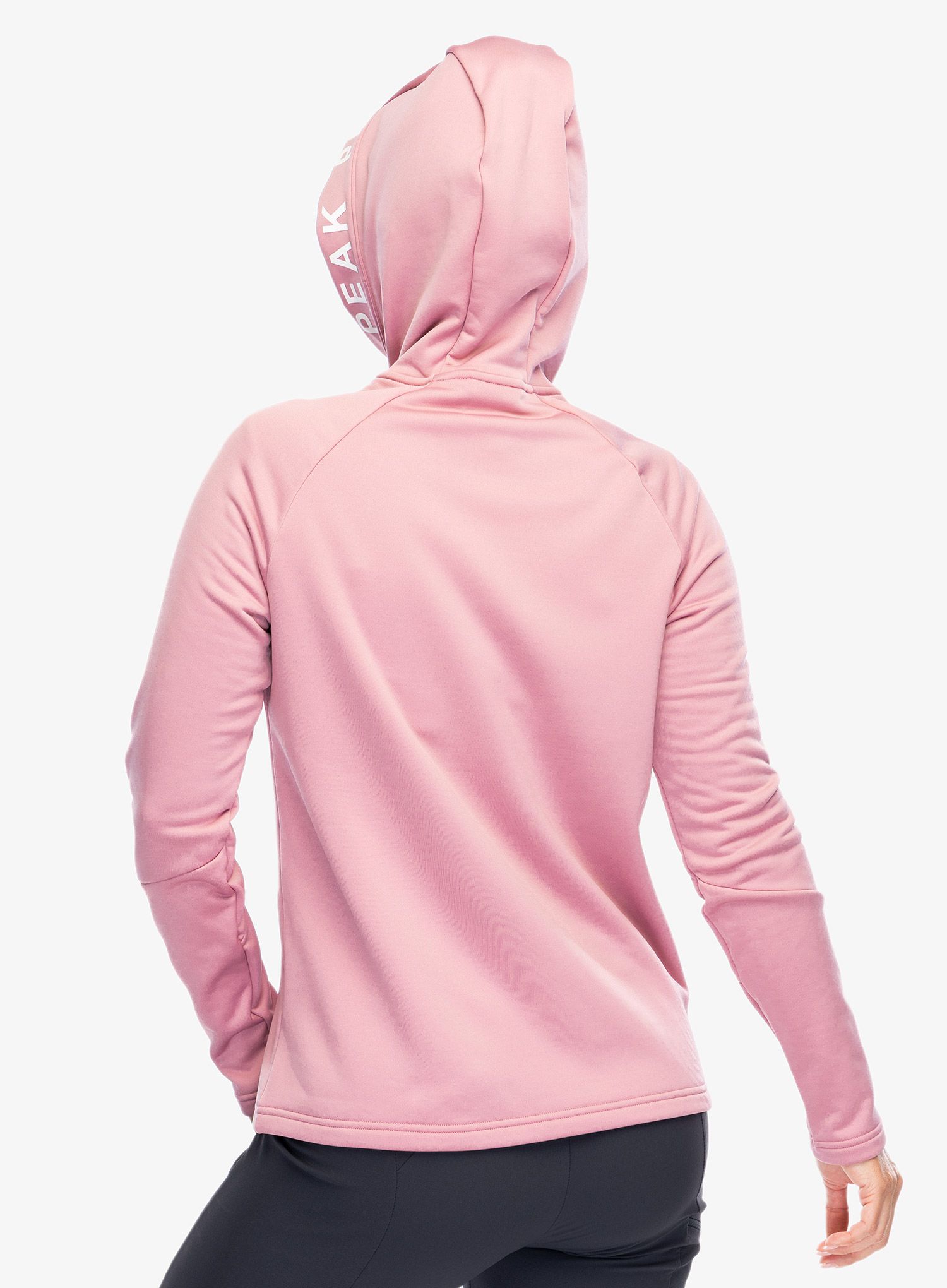 Кофта з каптуром жіноча Peak Performance Rider Zip Hood - bitter root