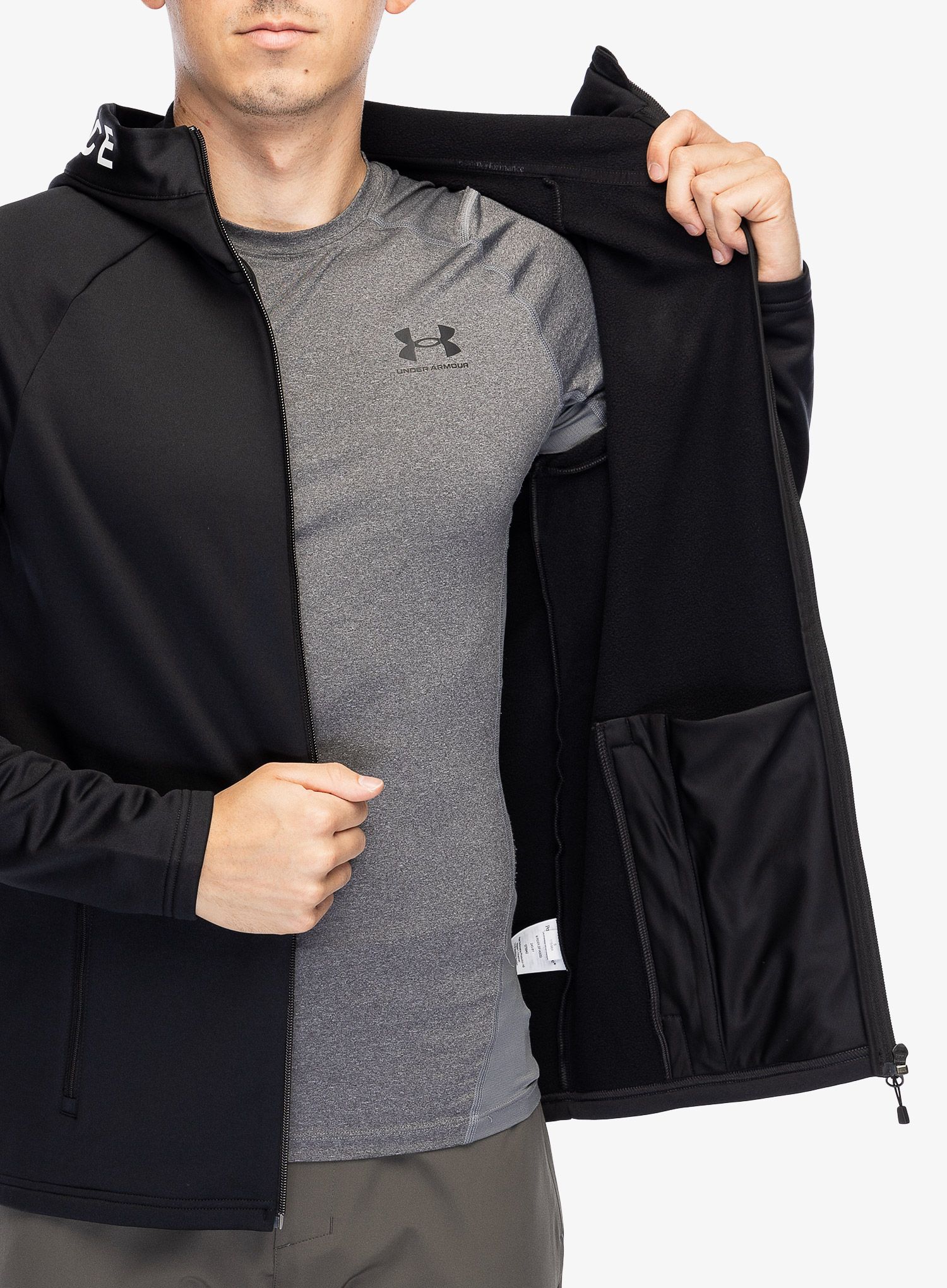 Кофта флісова Peak Performance Rider Zip Hood - black