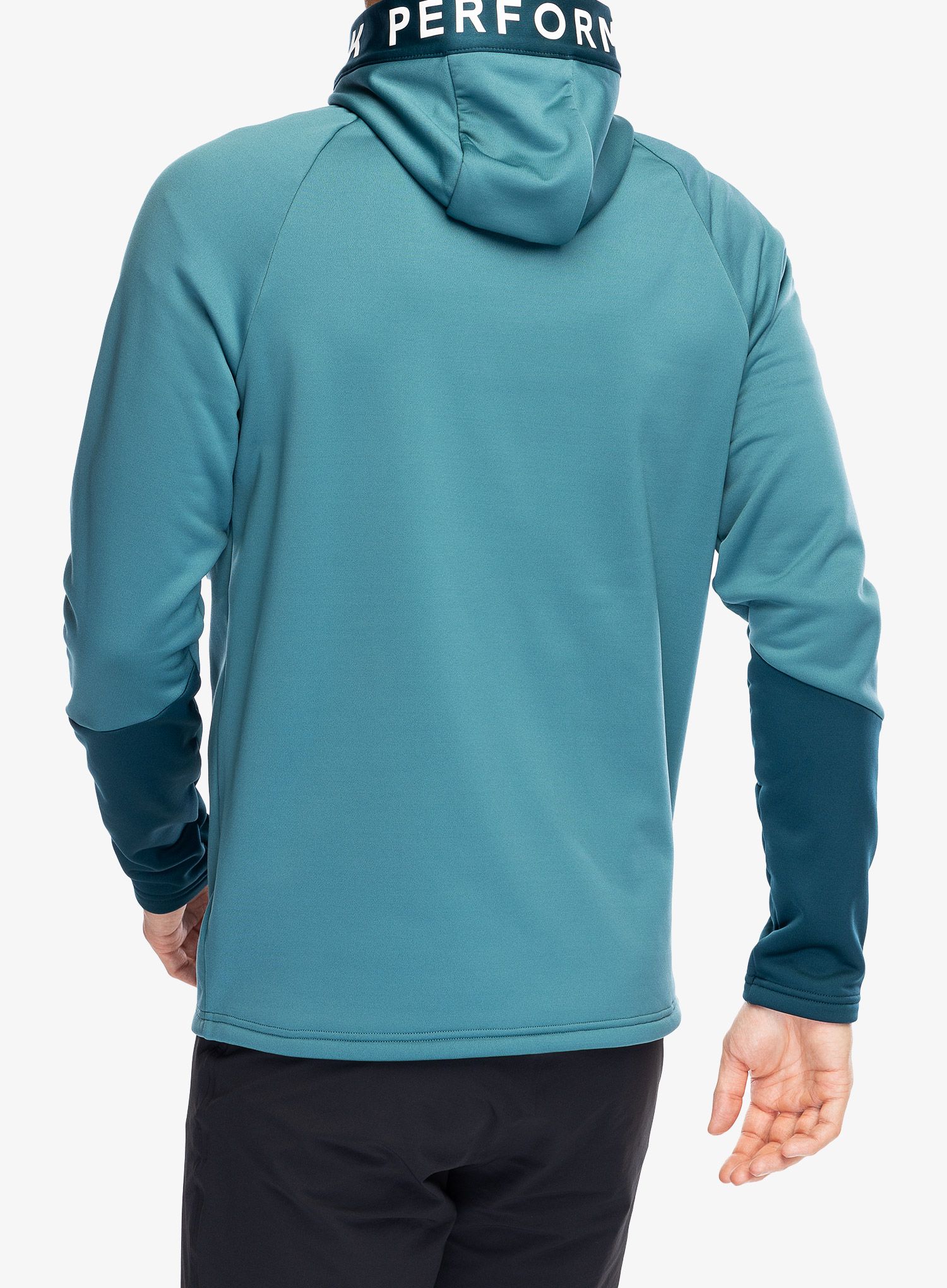 Кофта з каптуром Peak Performance Rider Zip Hood - hydro fresh/infinity teel