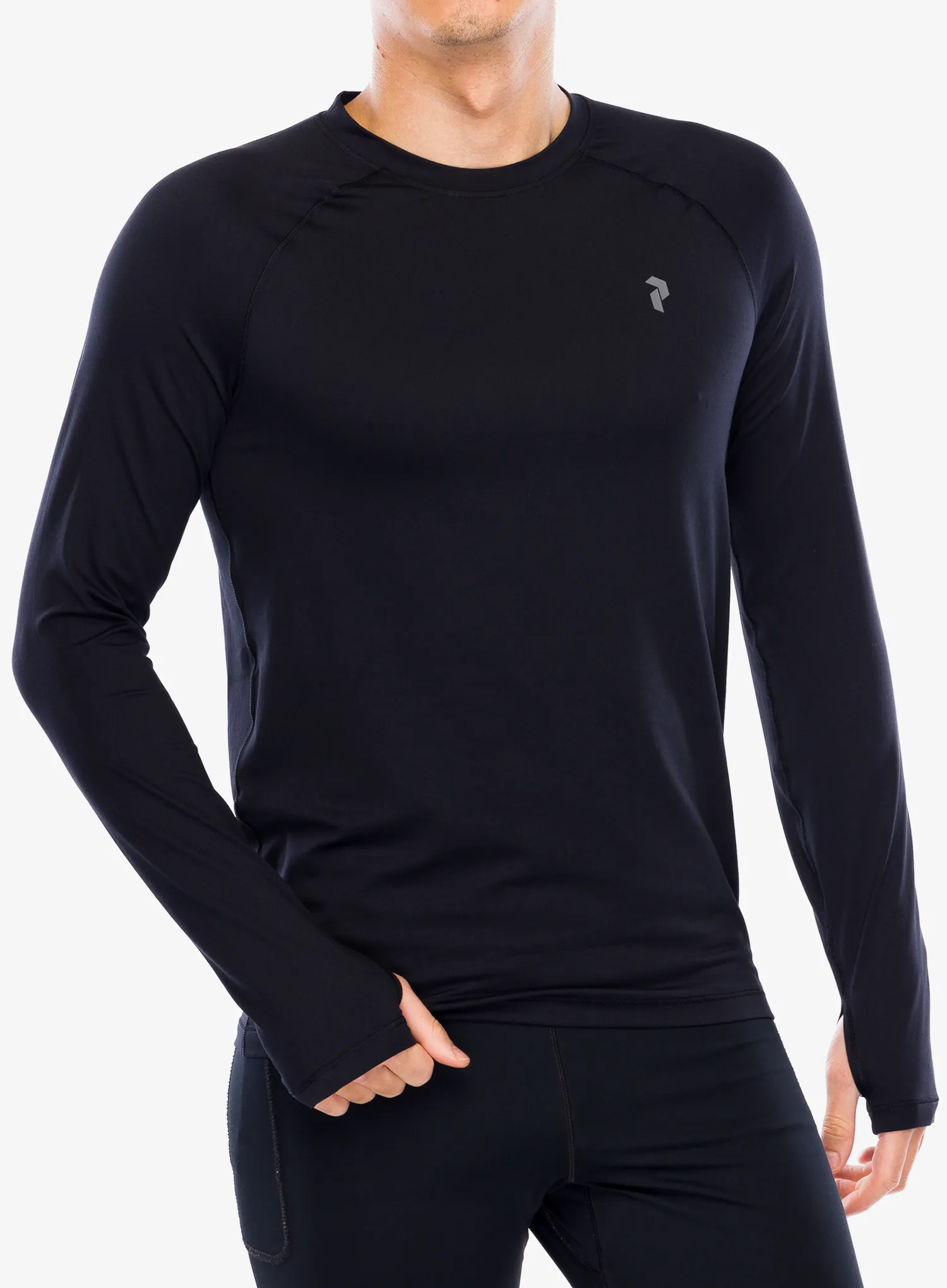 Термокофта Peak Performance Spirit Crew - blk