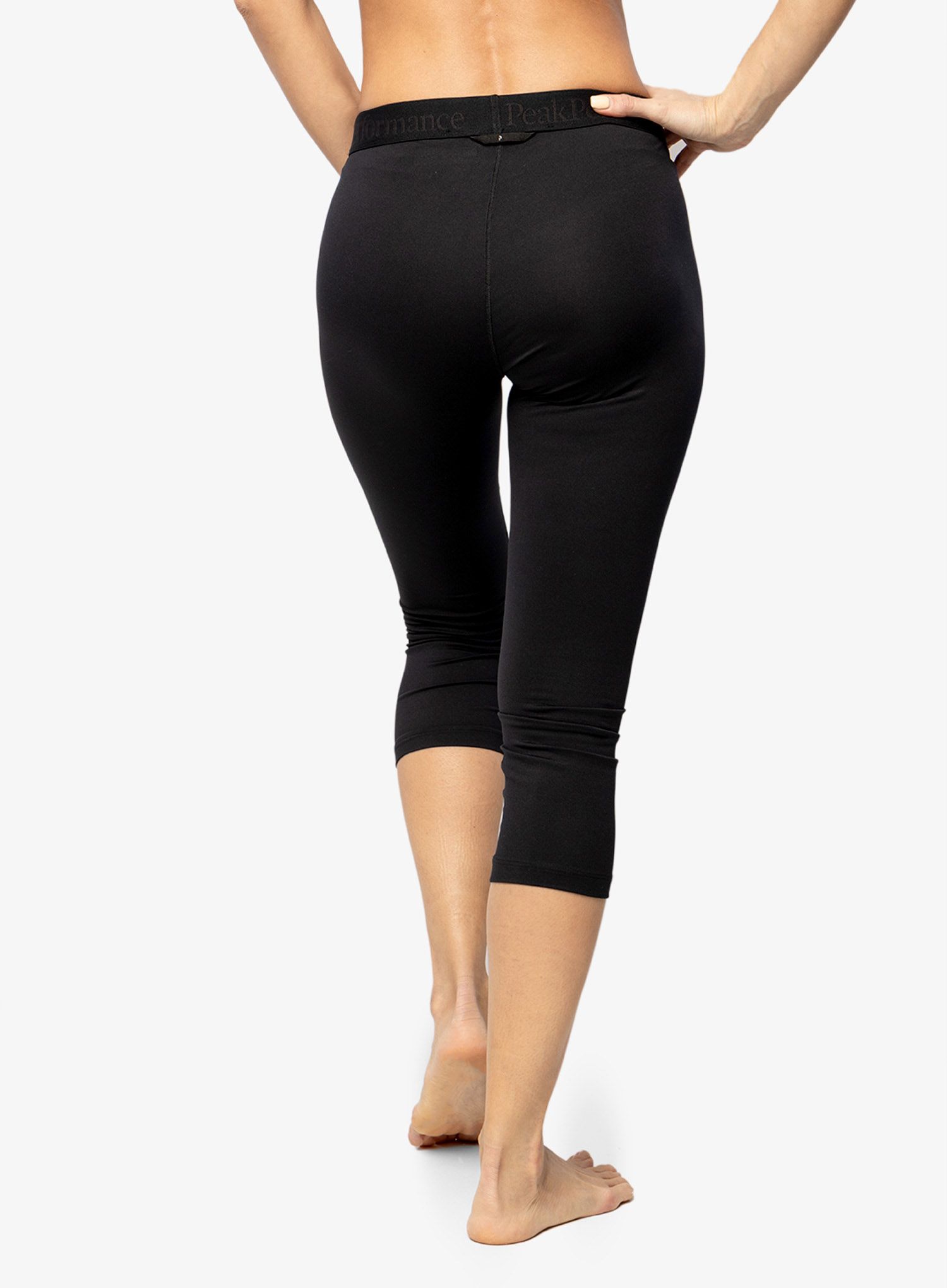 Термолегінси жіночі Peak Performance Spirit Short Johns - black