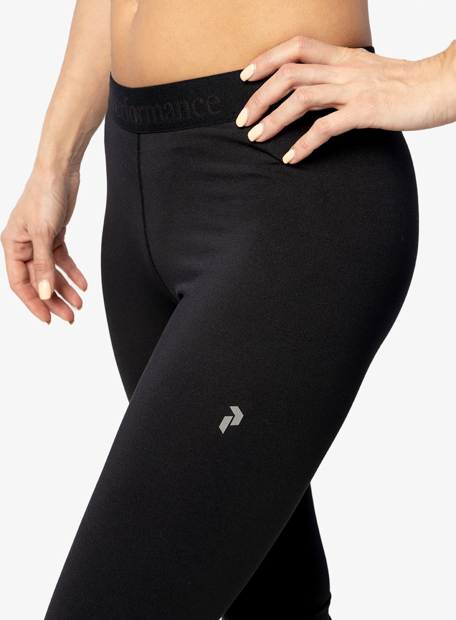 Термолегінси жіночі Peak Performance Spirit Short Johns - black