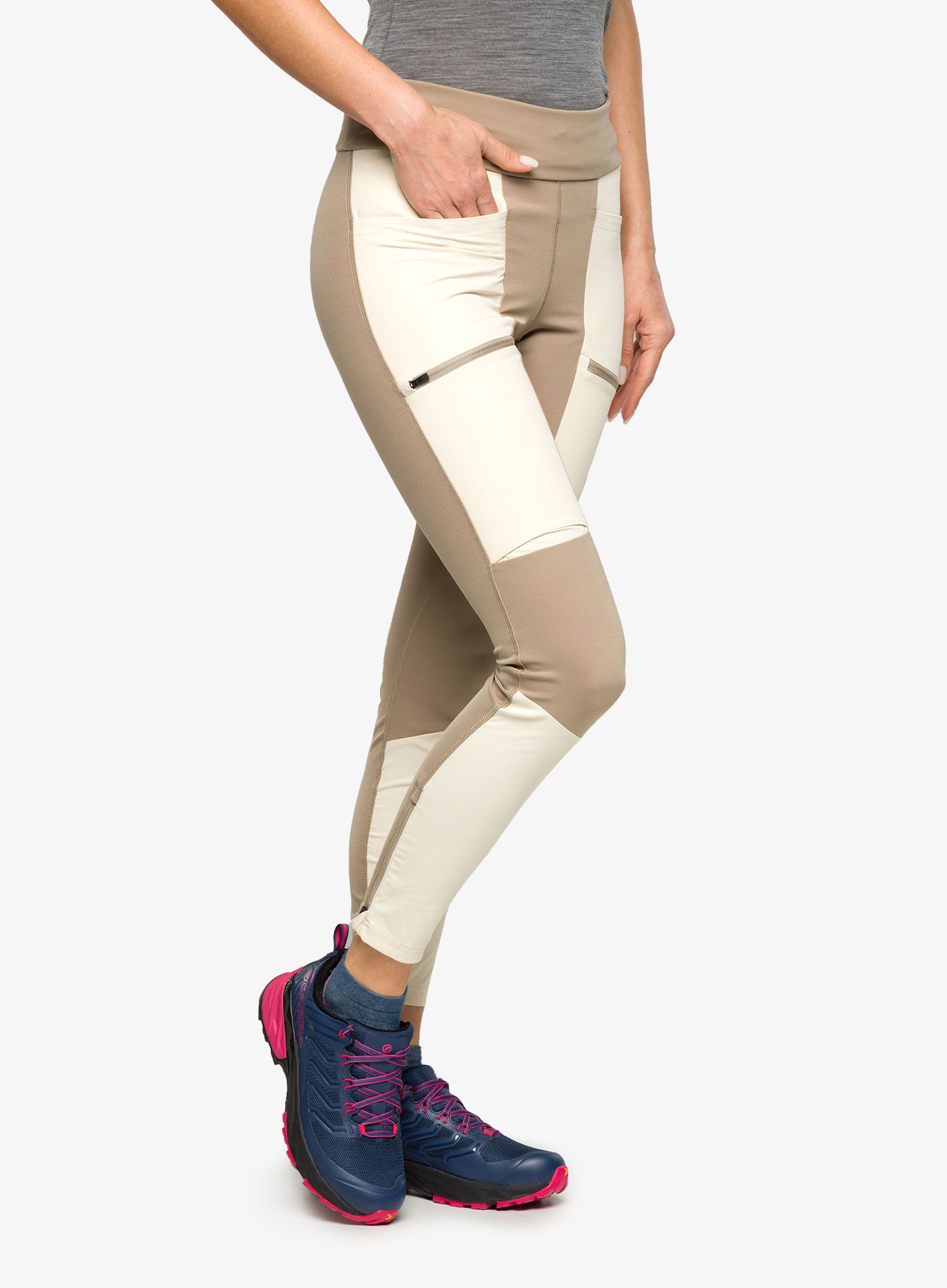 Легінси жіночі Peak Performance Vislight Track Tights - avid beige