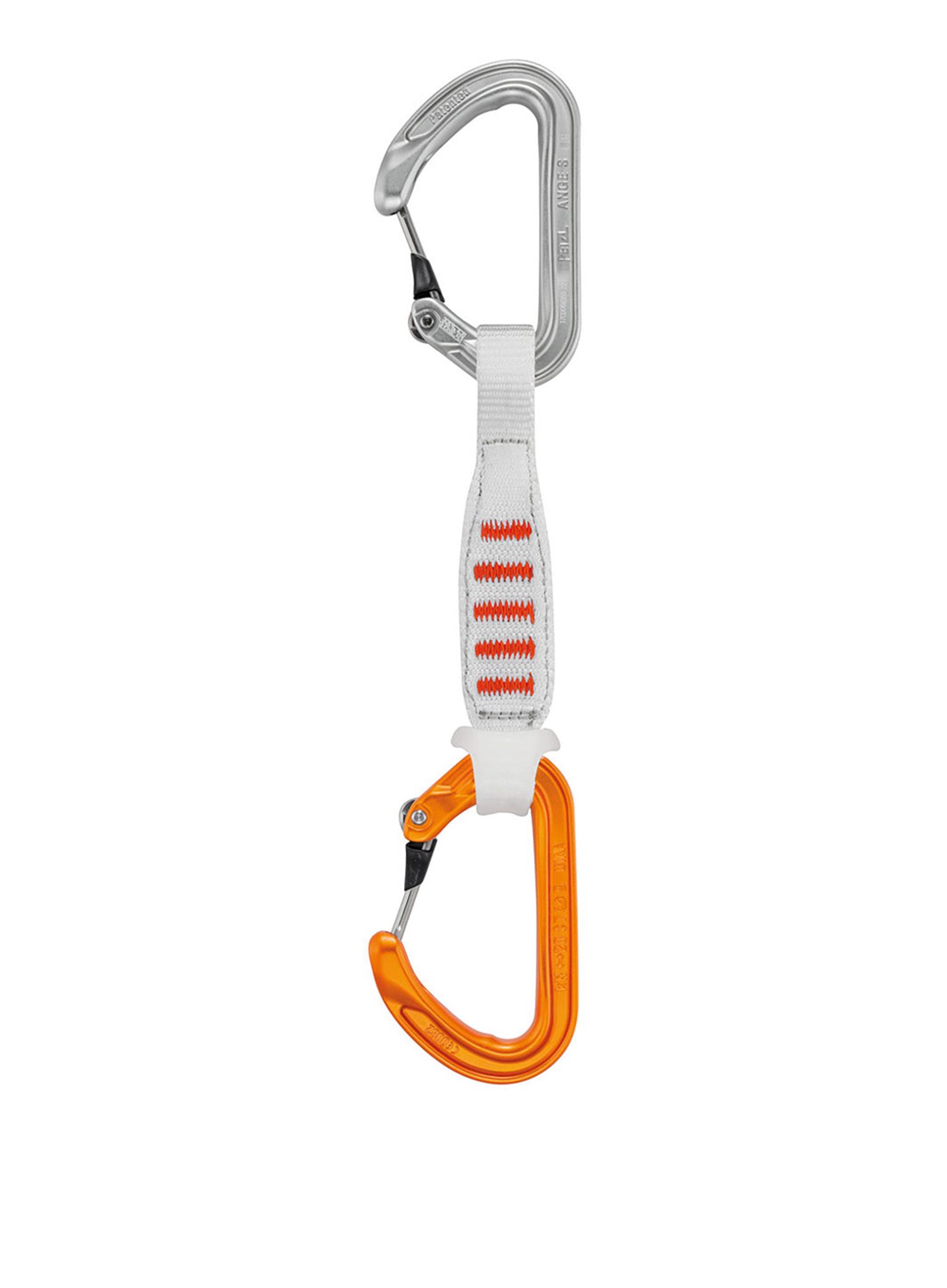 Відтяжка  Petzl Ange Finesse 10cm - orange/grey