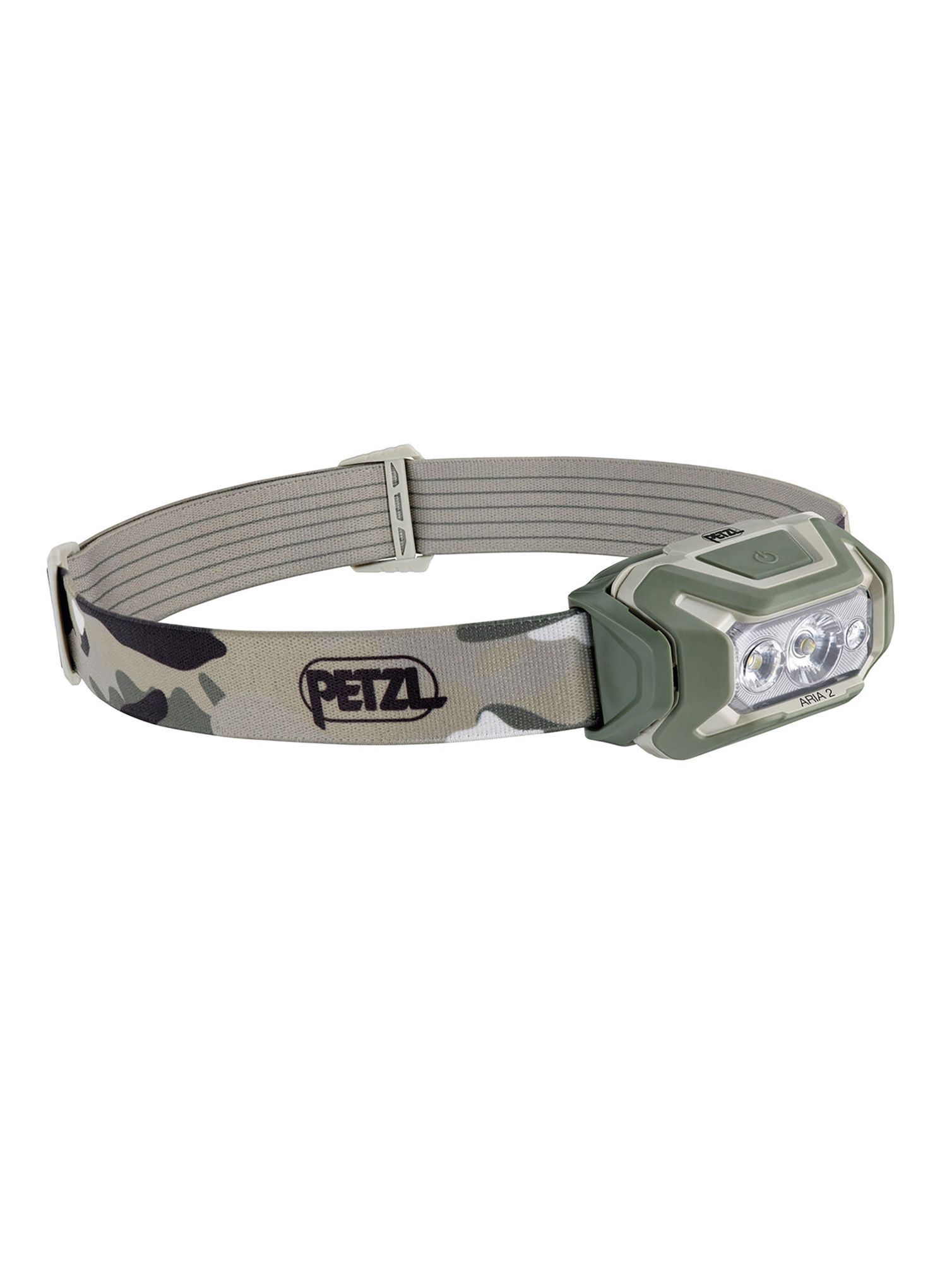 Ліхтарик налобний Petzl Aria 2 RGB - camouflage (450 lm)