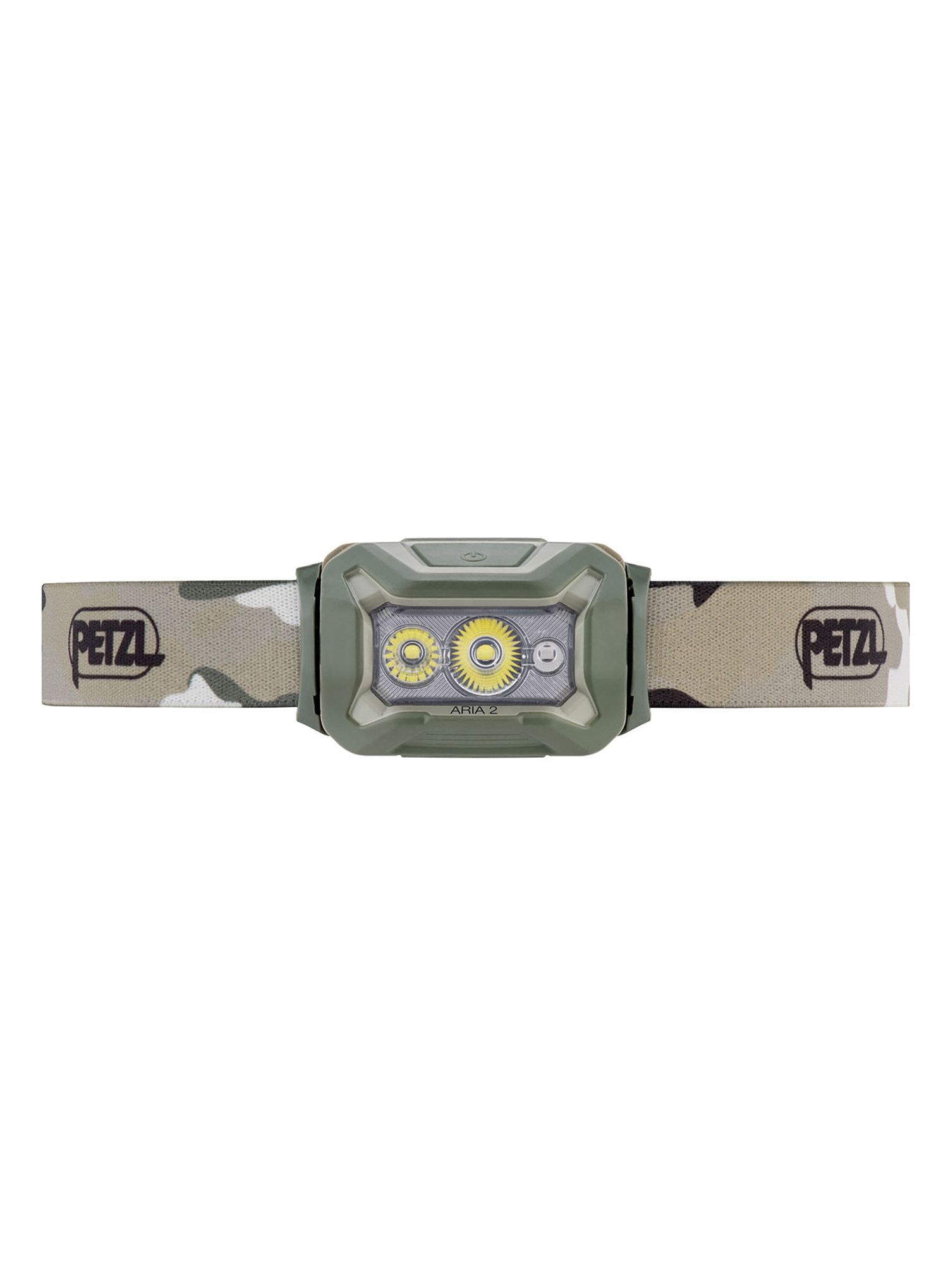 Ліхтарик налобний Petzl Aria 2 RGB - camouflage (450 lm)