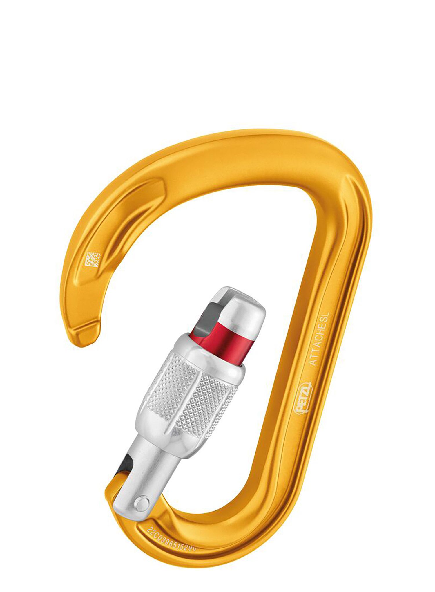 Карабін Petzl Attache Screw-Lock - yellow