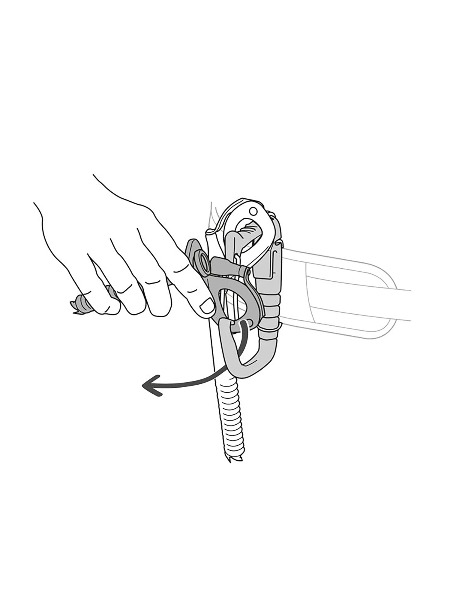 Карабін Petzl Caritool Evo - black