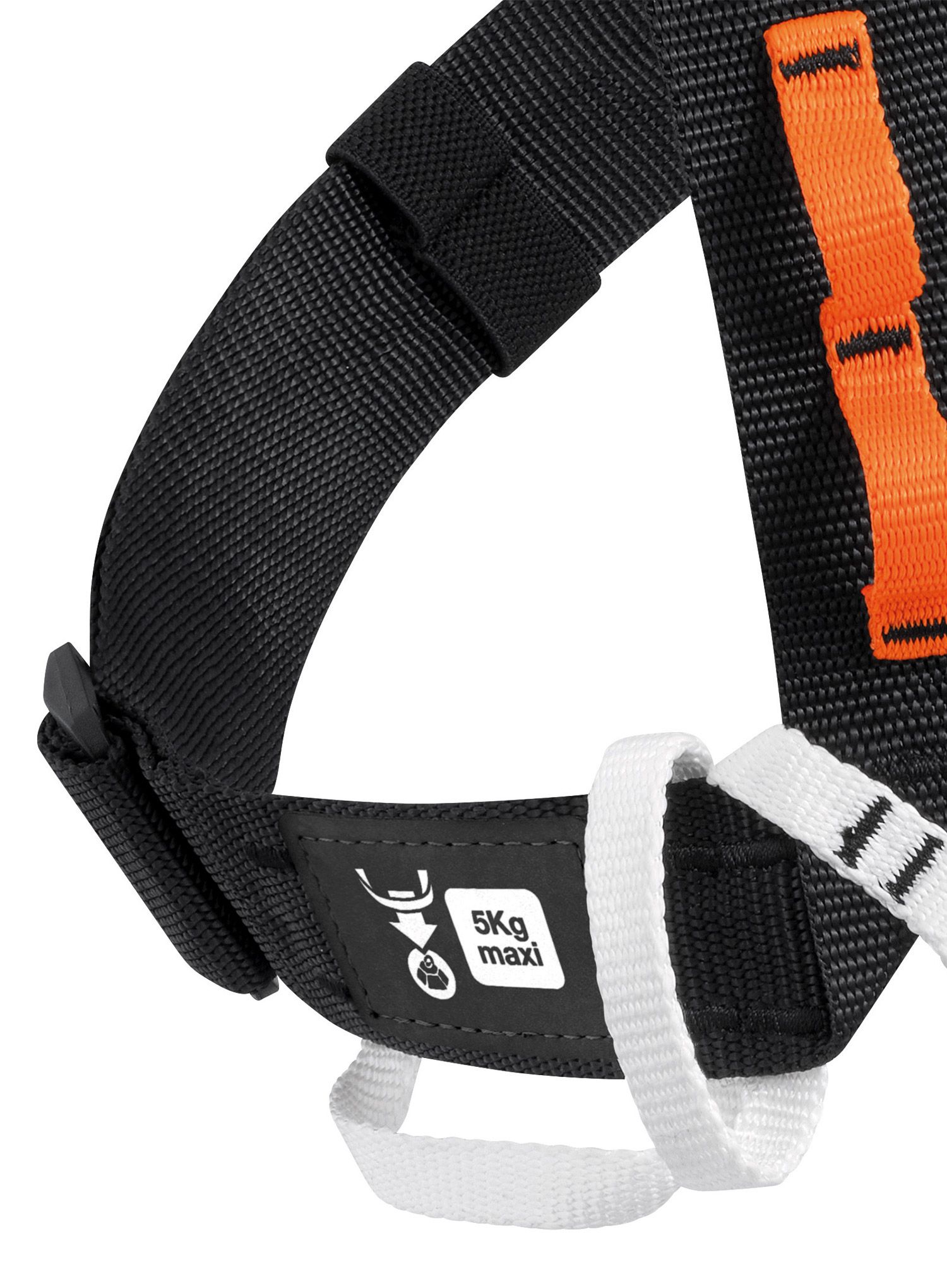 Розвантажувальна система Petzl Explo - black/orange