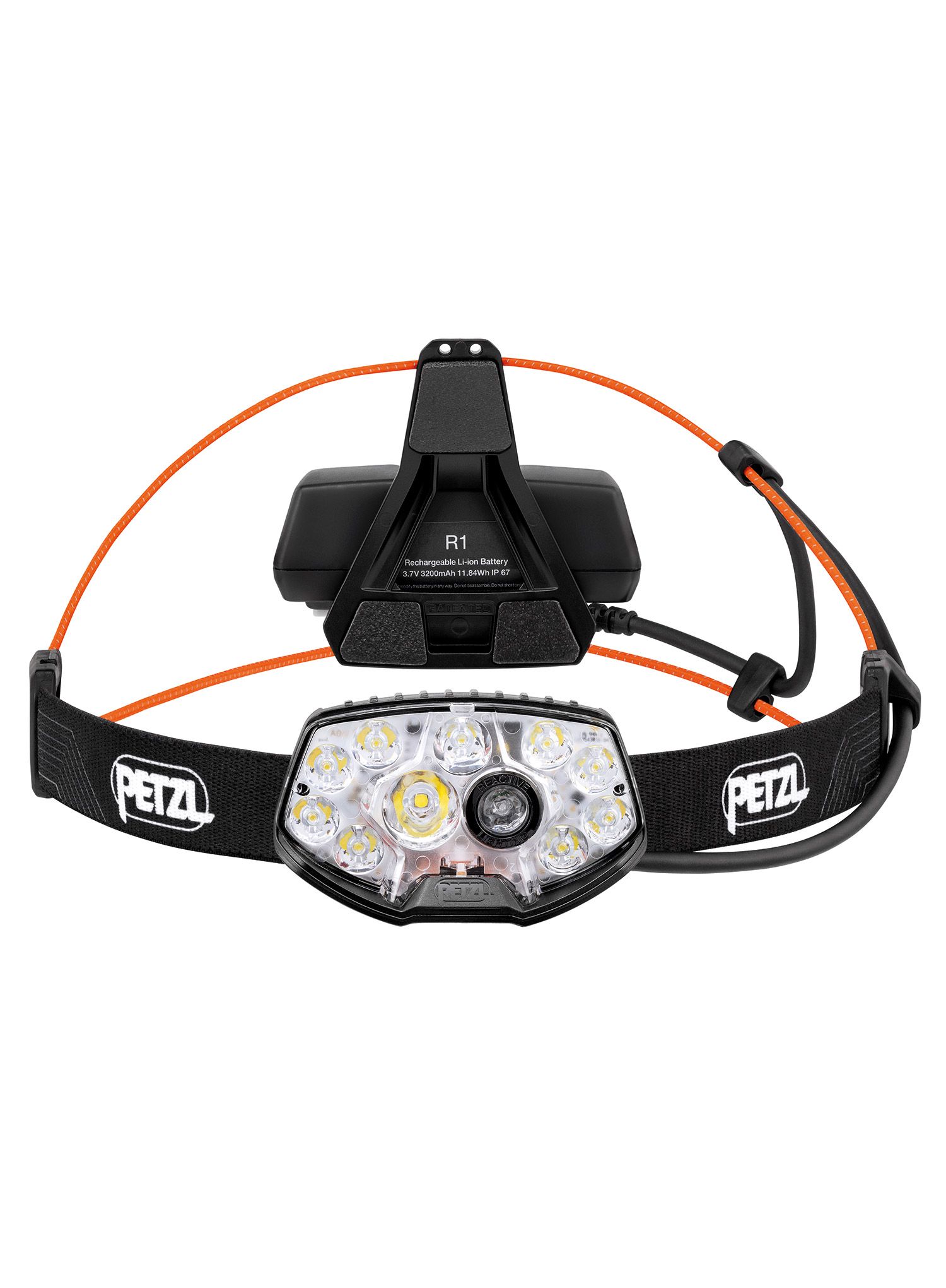 Ліхтарик налобний Petzl Nao RL - black (1500 lm)