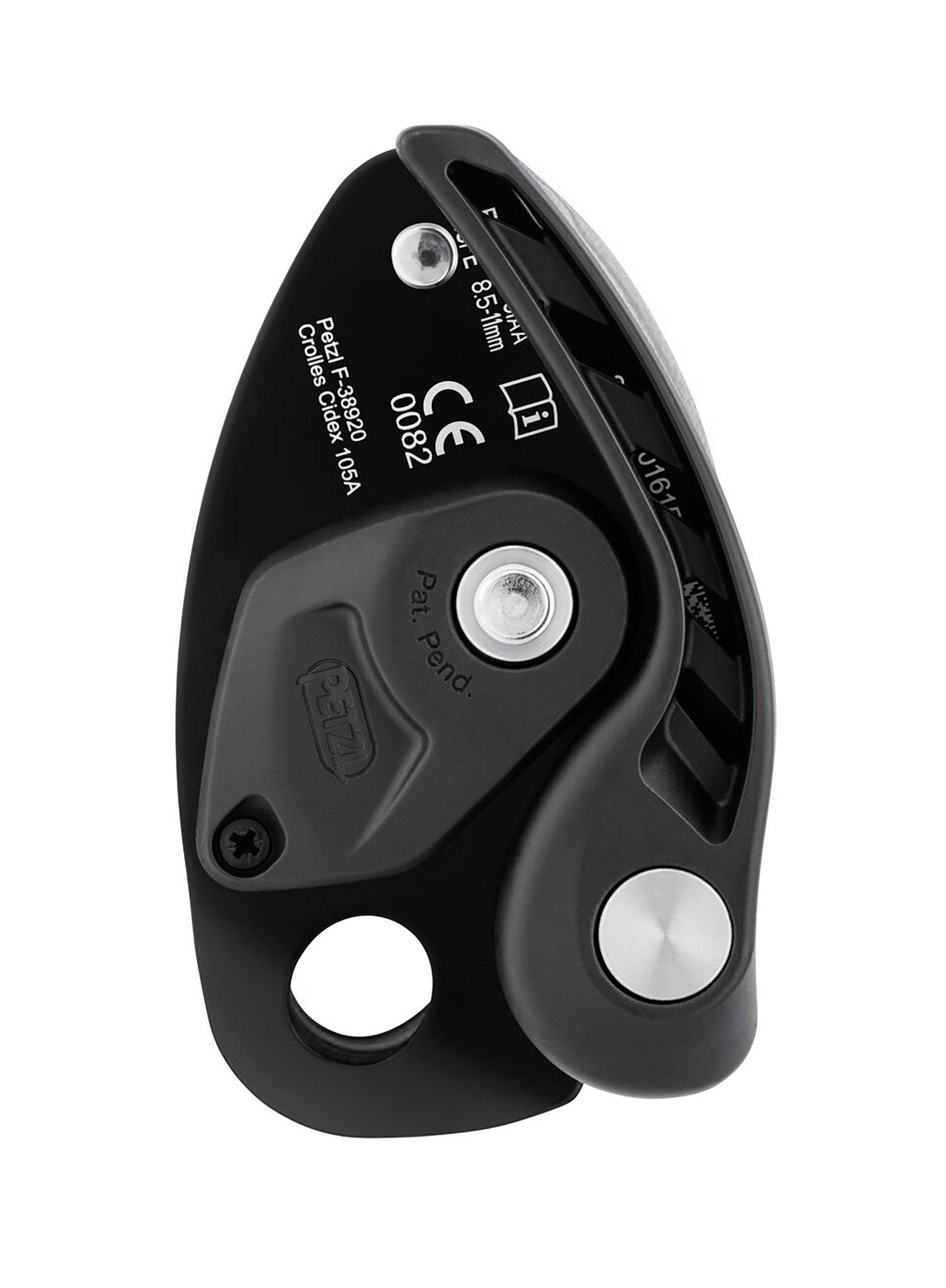 Спусковий пристрій Petzl Neox - light grey