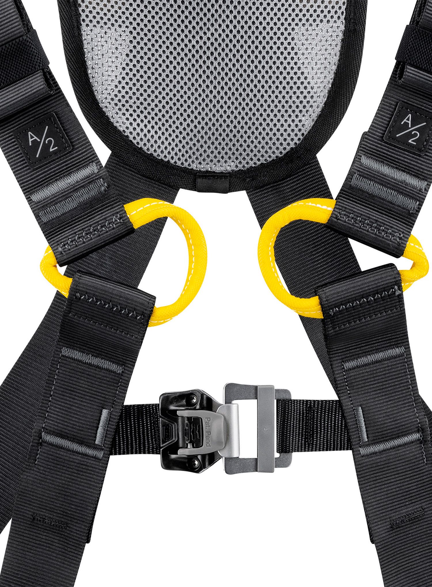 Страхувальна система промислова Petzl Newton Fast size 2 - black/yellow