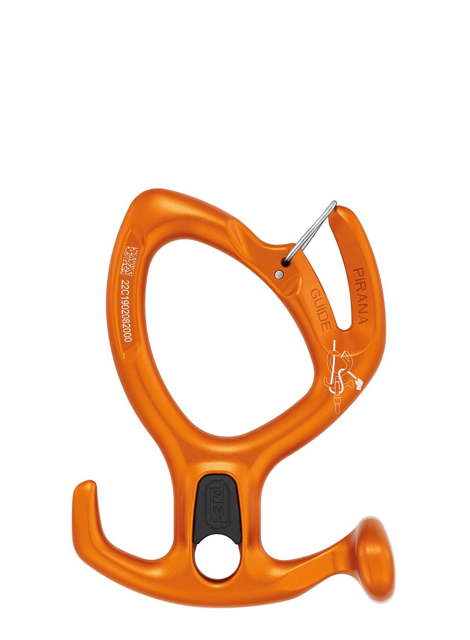 Спусковий пристрій Petzl Pirana Guide - orange