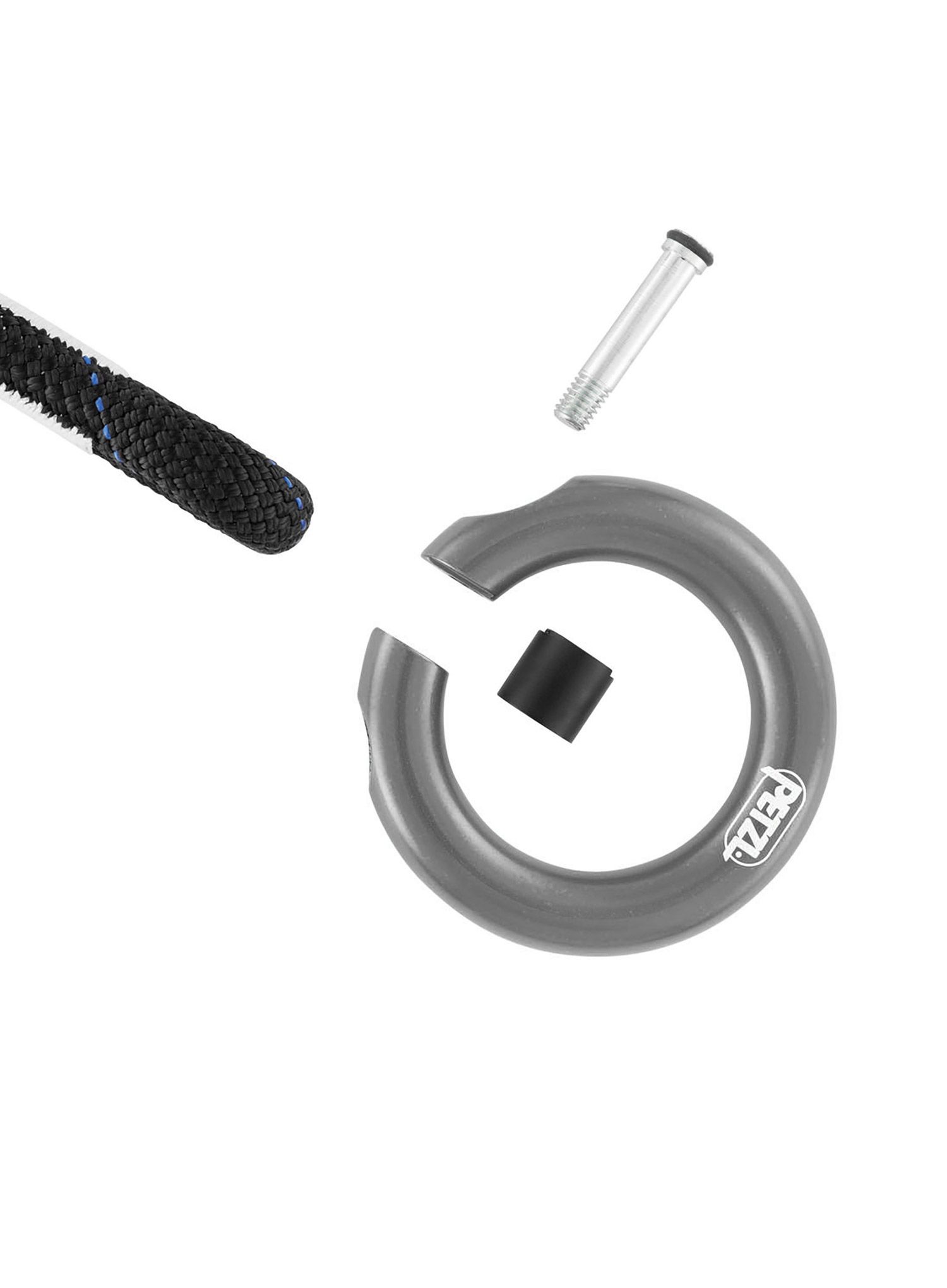 Кільце Petzl Ring Open - anthracite