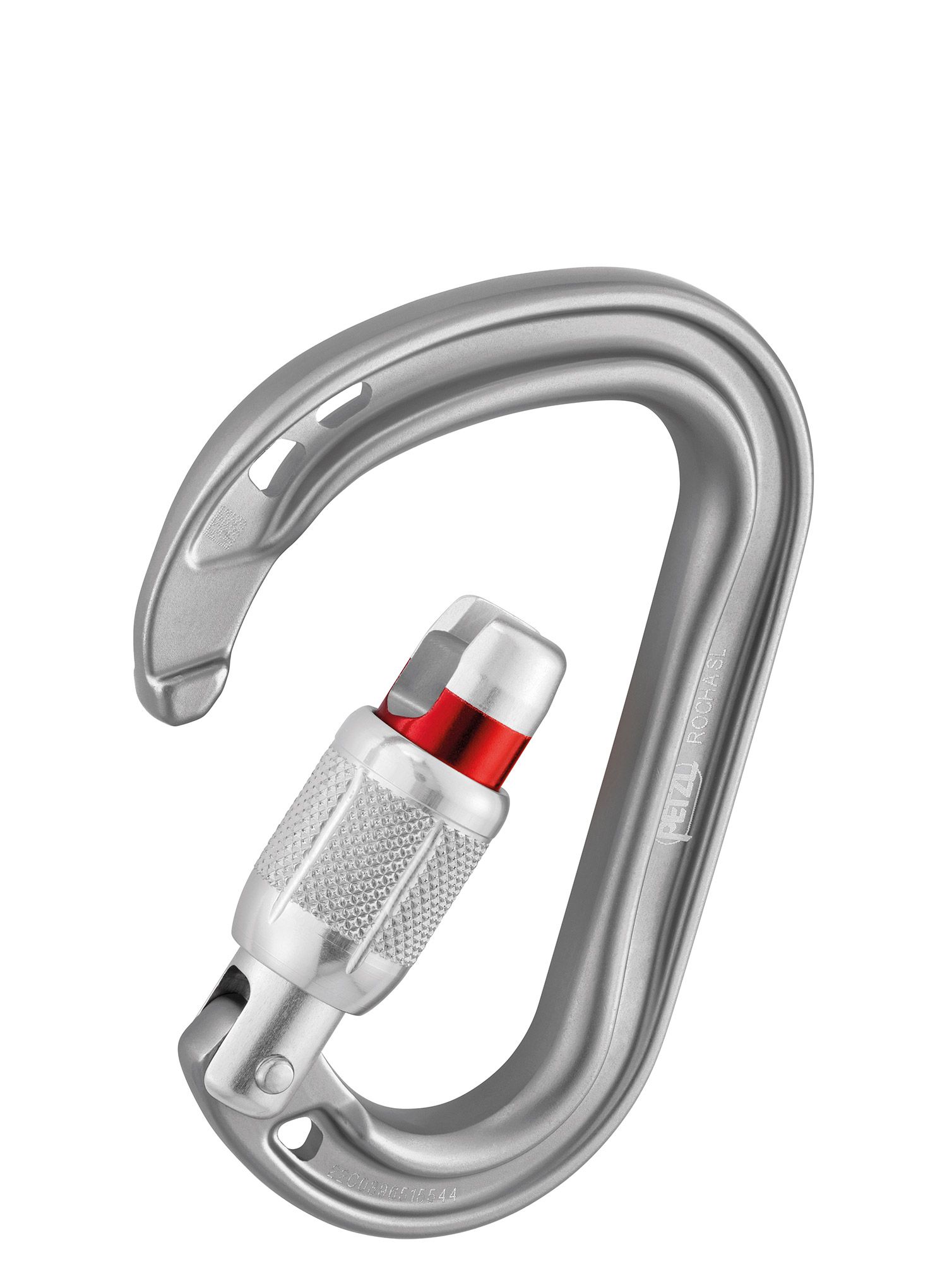 Карабін Petzl Rocha Screw-Lock - light grey