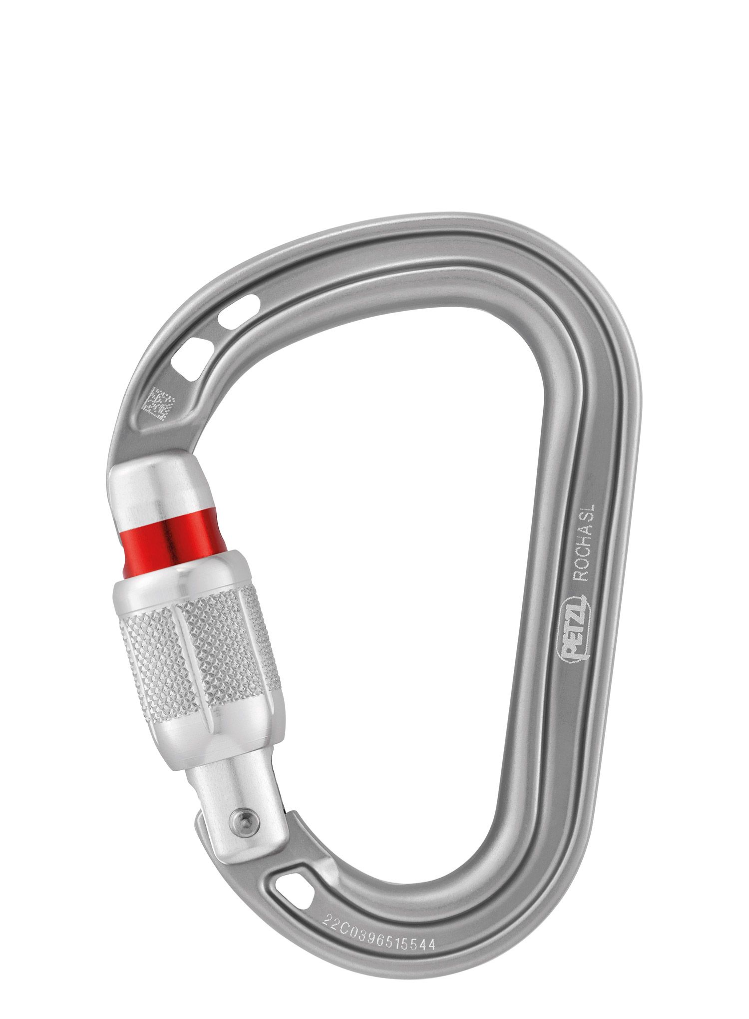 Карабін Petzl Rocha Screw-Lock - light grey