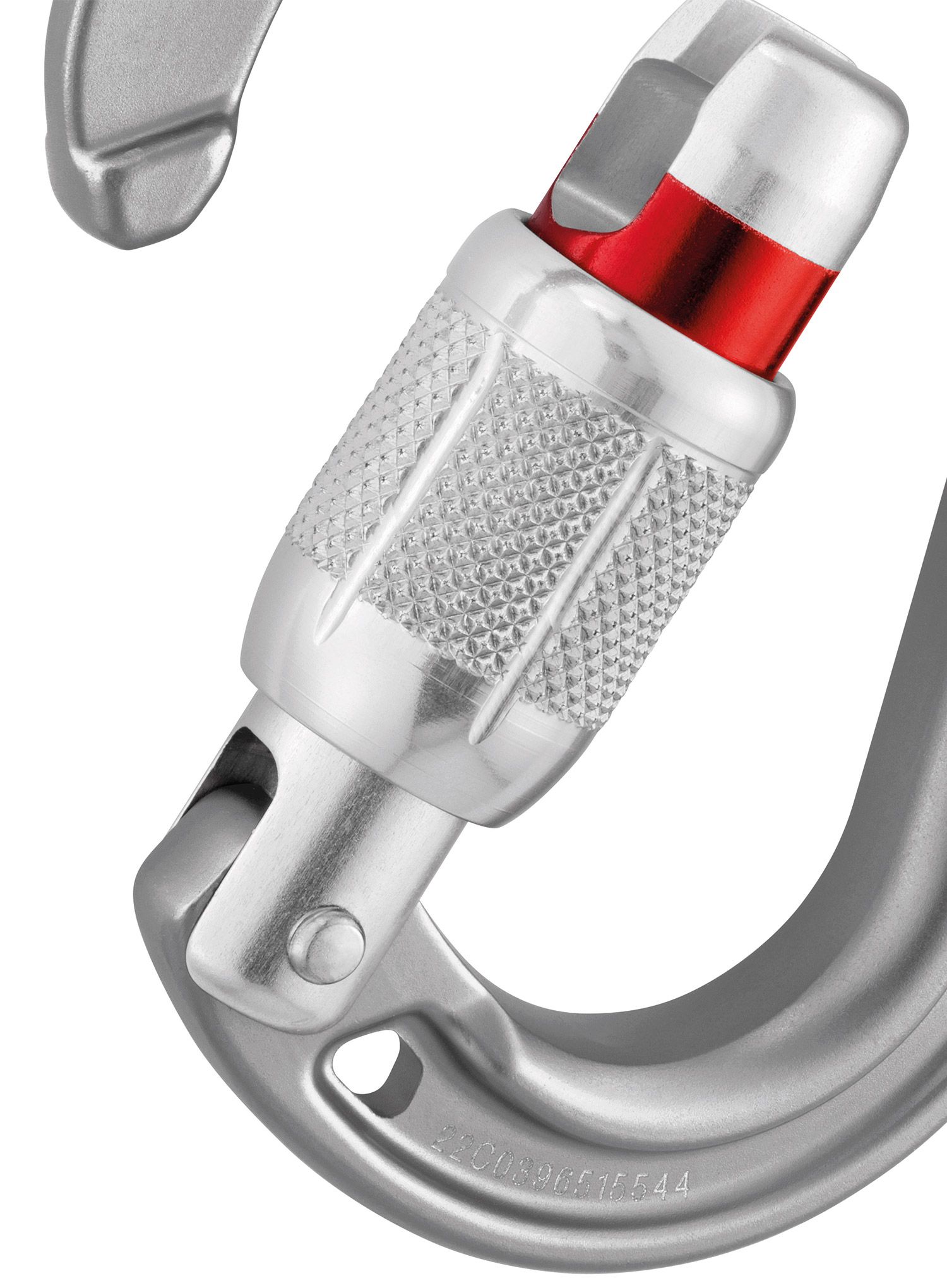 Карабін Petzl Rocha Screw-Lock - light grey