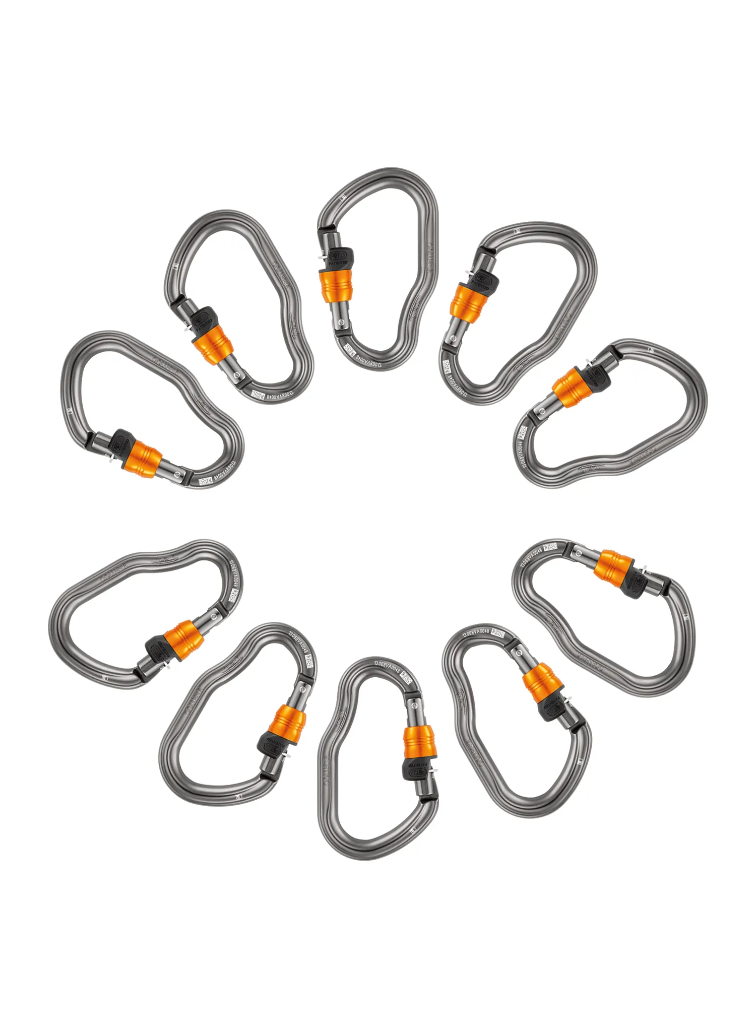 Карабіни Petzl Vertigo Wire-Lock 10- Pack