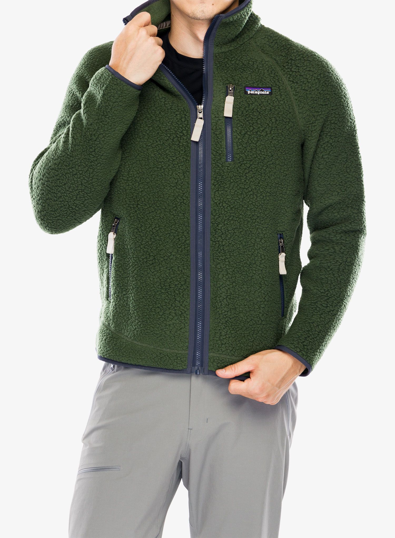 Фліска Patagonia Retro Pile Jacket - torrey pine green