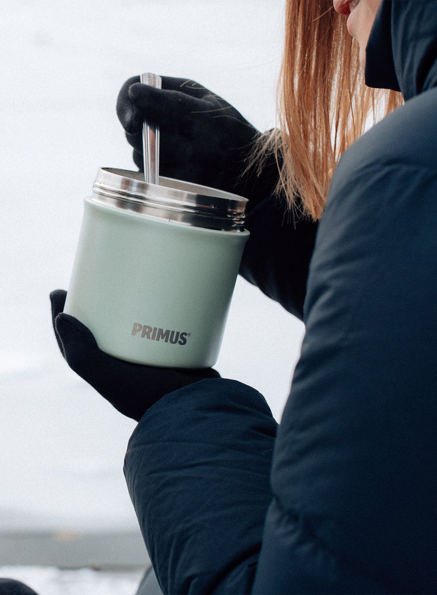 Термос для їжі Primus Preppen Vacuum Jug (0,7 l) - mint green