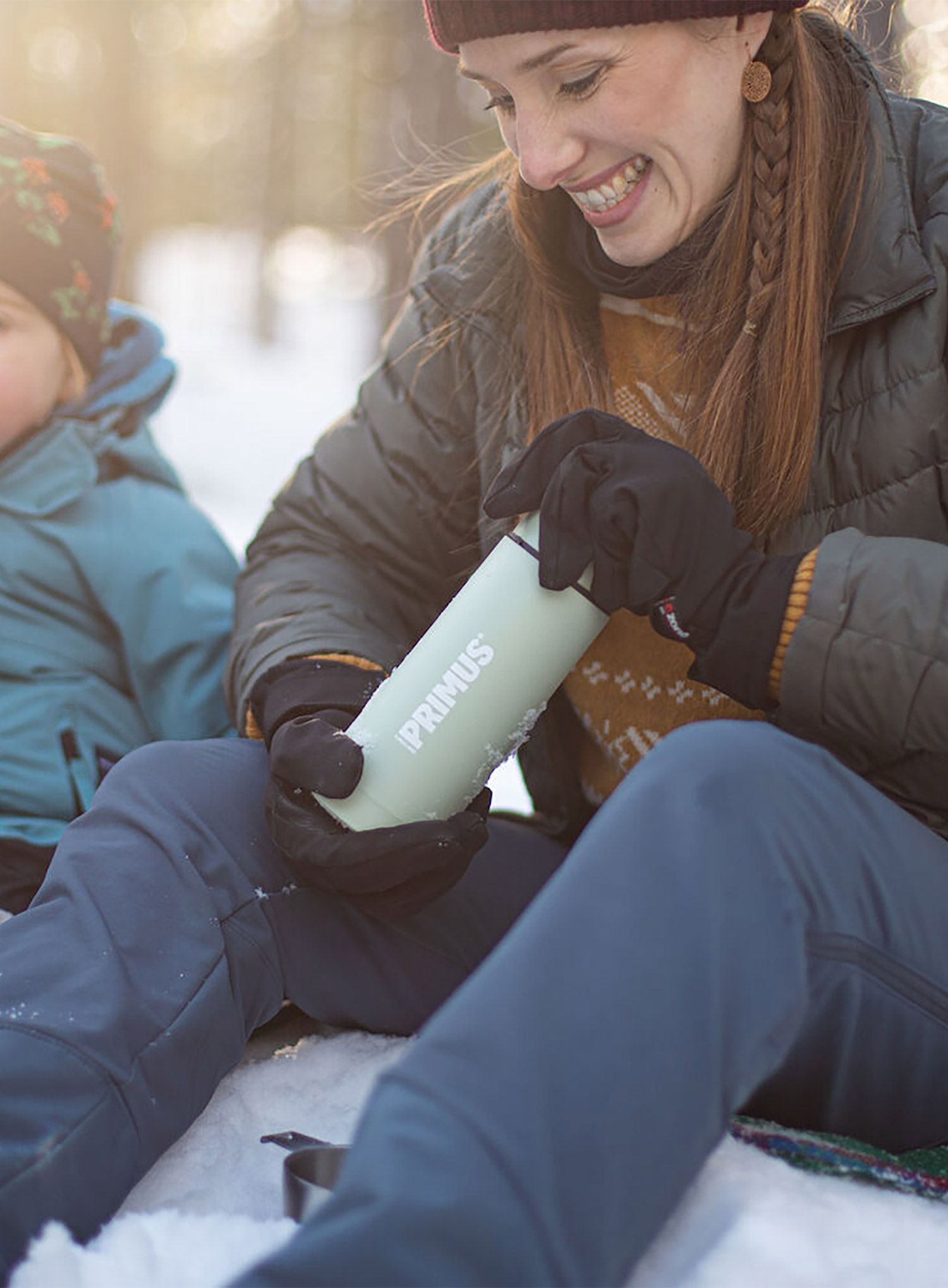 Термос Primus Vacuum Bottle 0,35 l - mint green