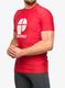Футболка з принтом Protest Prtcater Lycra - tomato