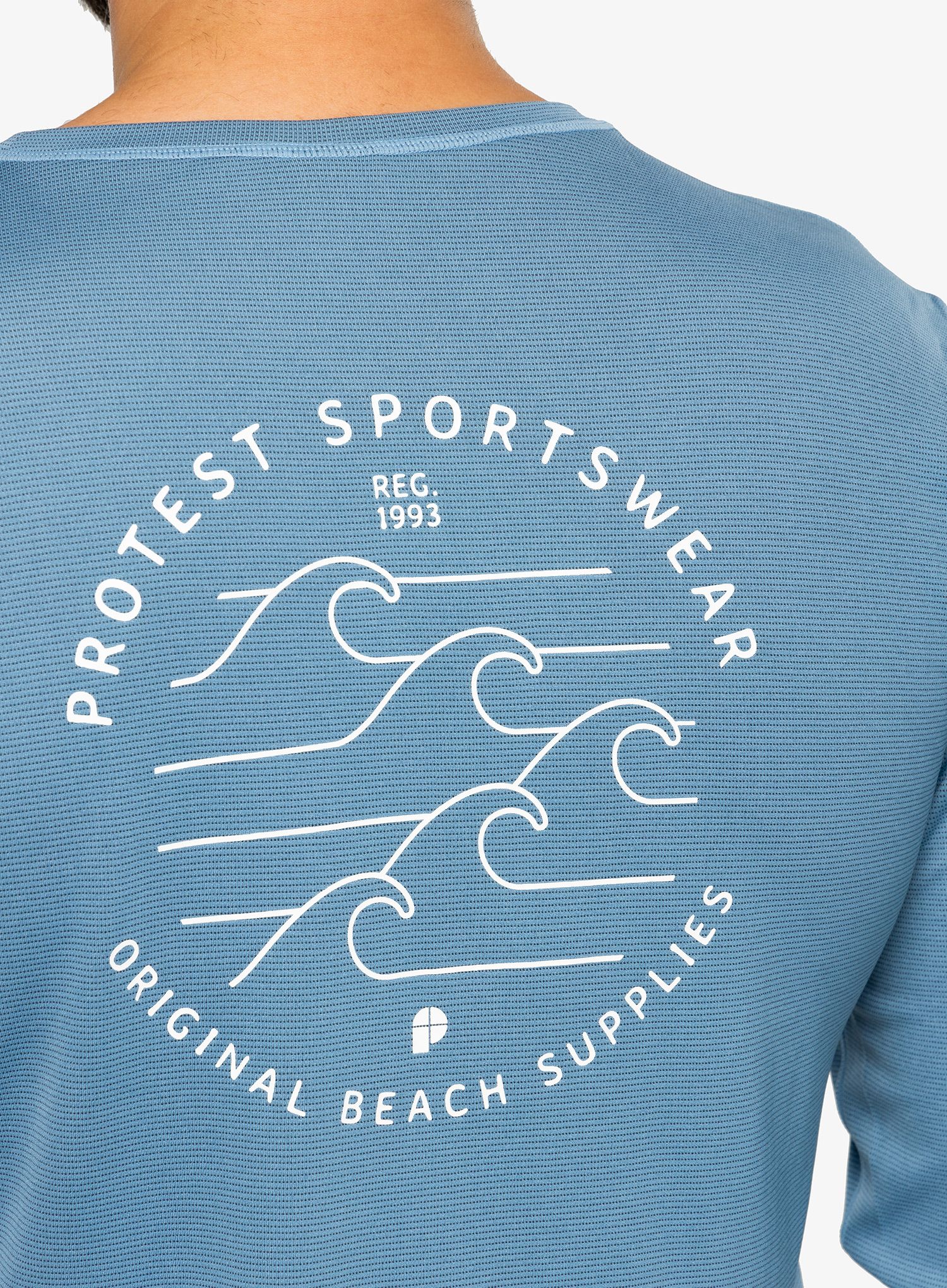 Кофта Protest Prtlooma Long Sleeve Lycra Surf Shirt - river blue