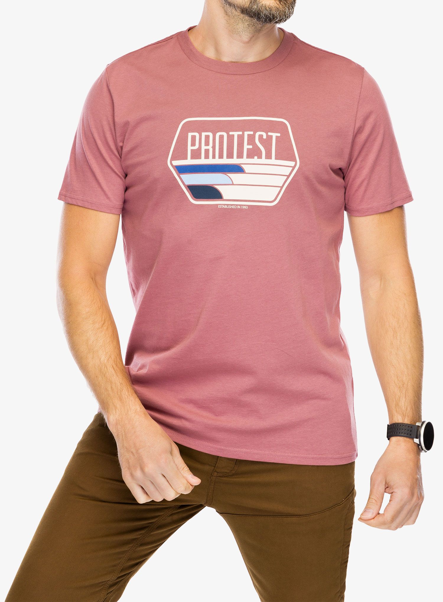 Футболка бавовняна Protest Prtstan T-Shirt - deco pink