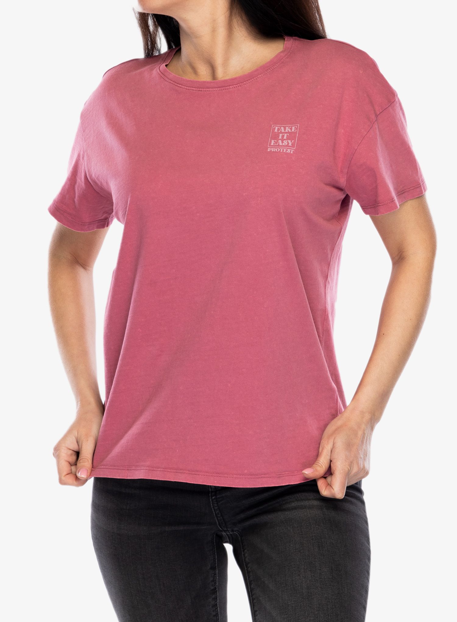 Футболка жіноча Protest Prtxue T-Shirt - deco pink