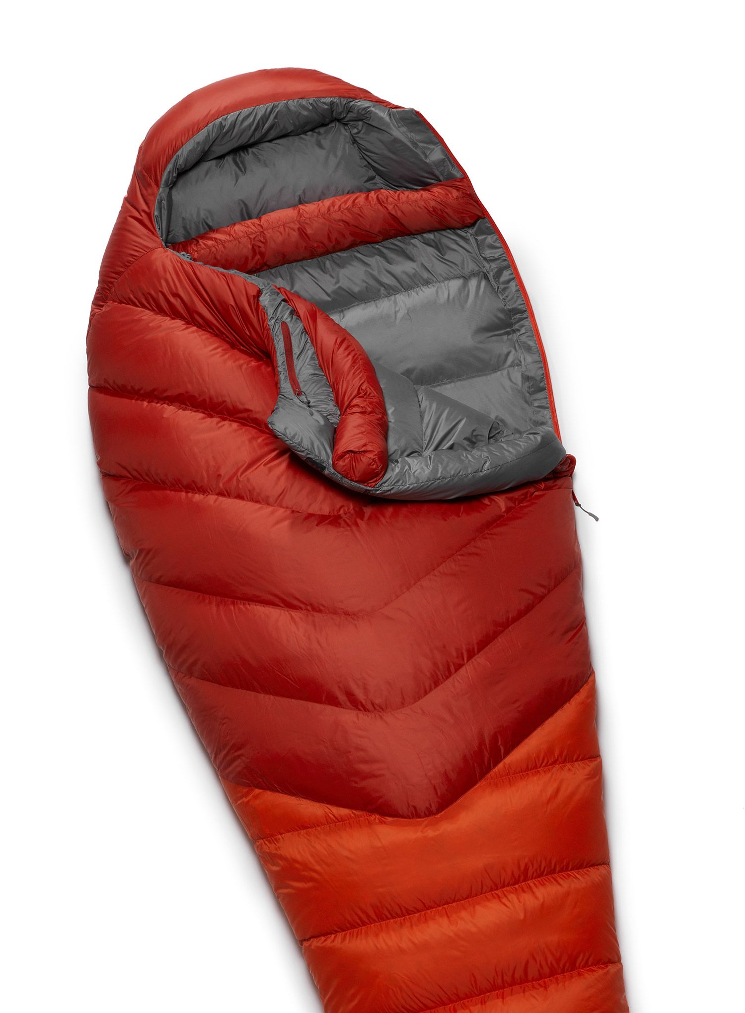 Спальний мішок пуховий Rab Alpine 600 (185 cm) - red clay