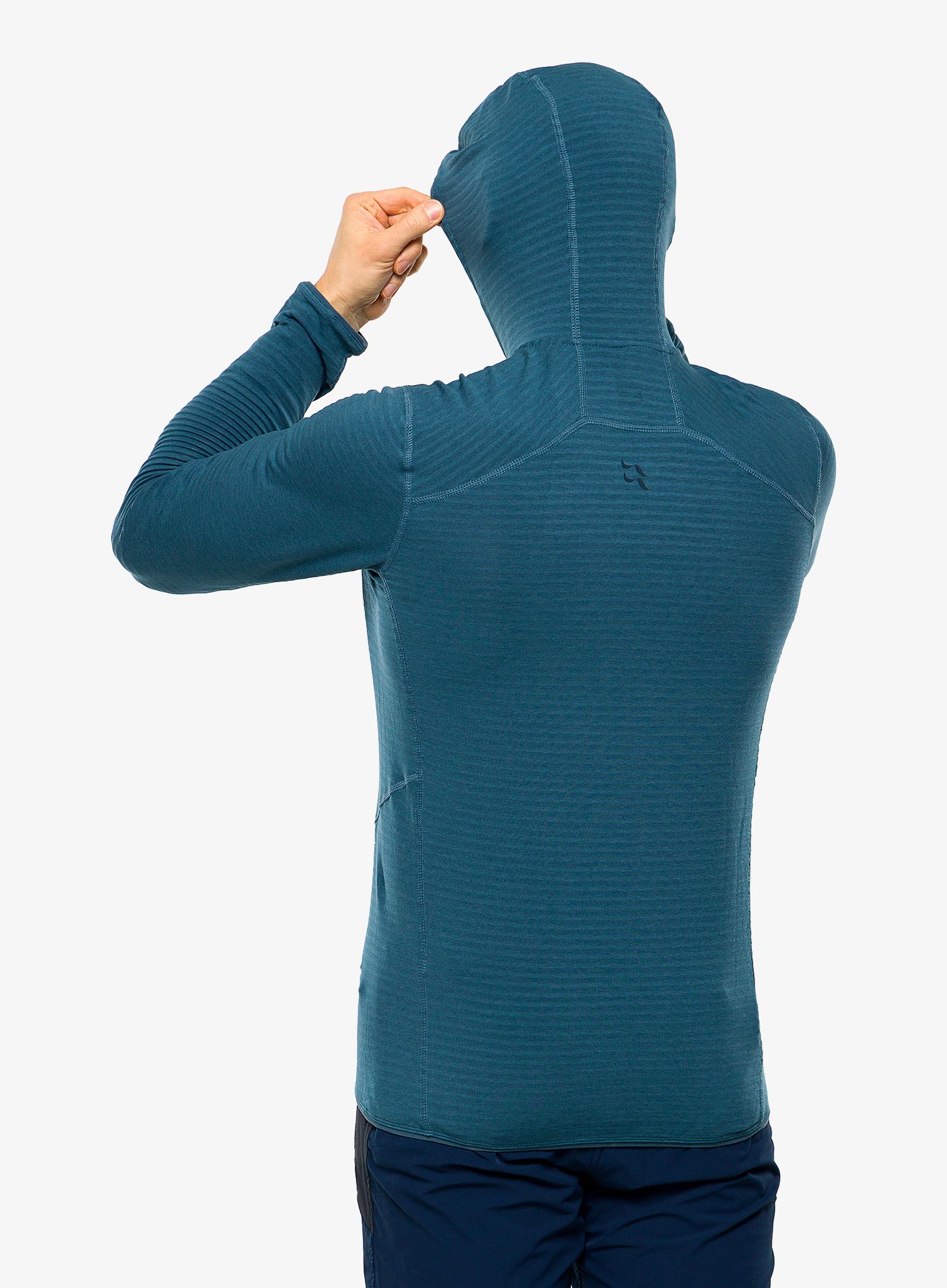 Кофта з каптуром Rab Ascendor Light Hoody - orion blue