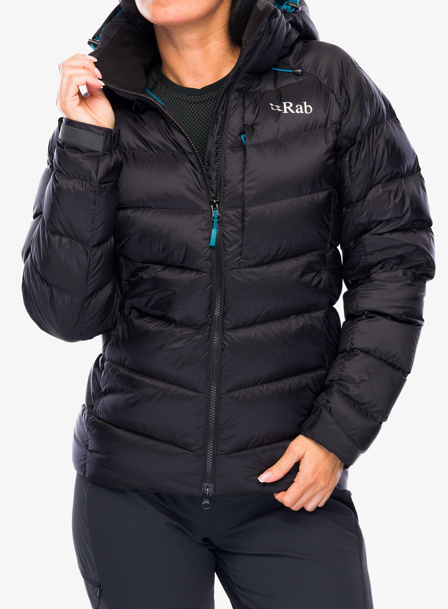 Пуховик жіноча Rab Axion Pro Jacket - anthracite