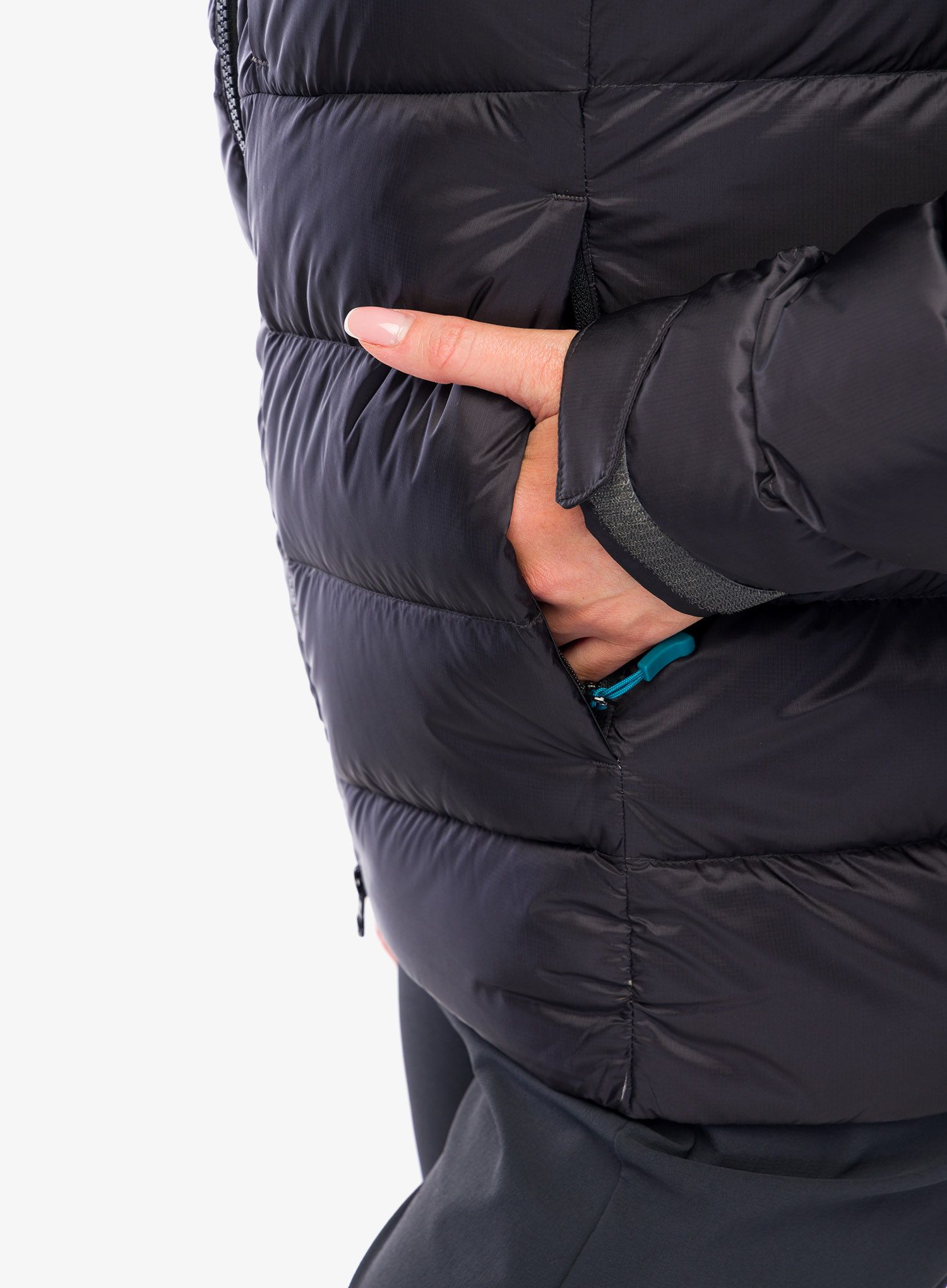 Пуховик жіноча Rab Axion Pro Jacket - anthracite