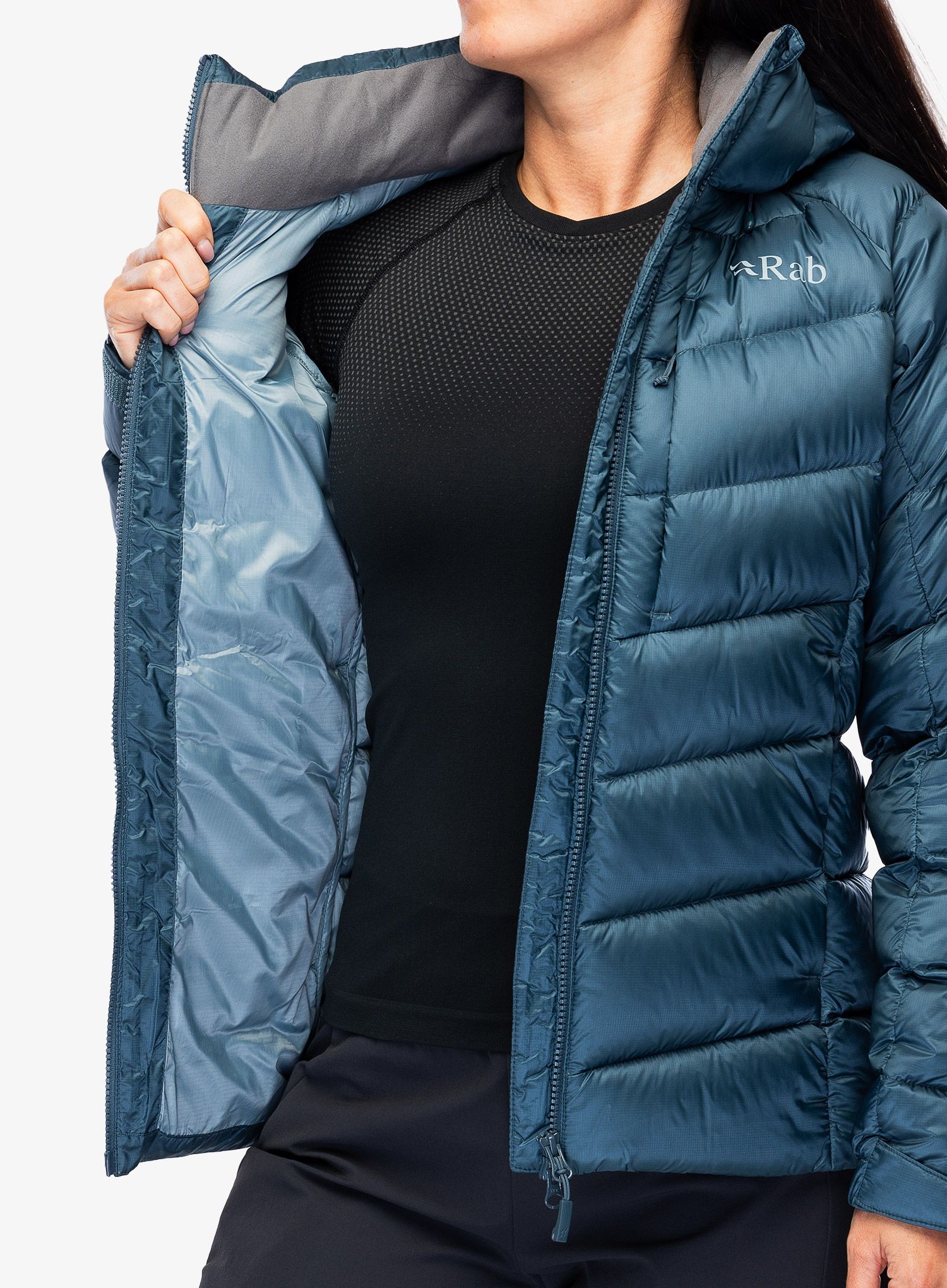 Пуховик жіноча Rab Axion Pro Jacket - orion blue