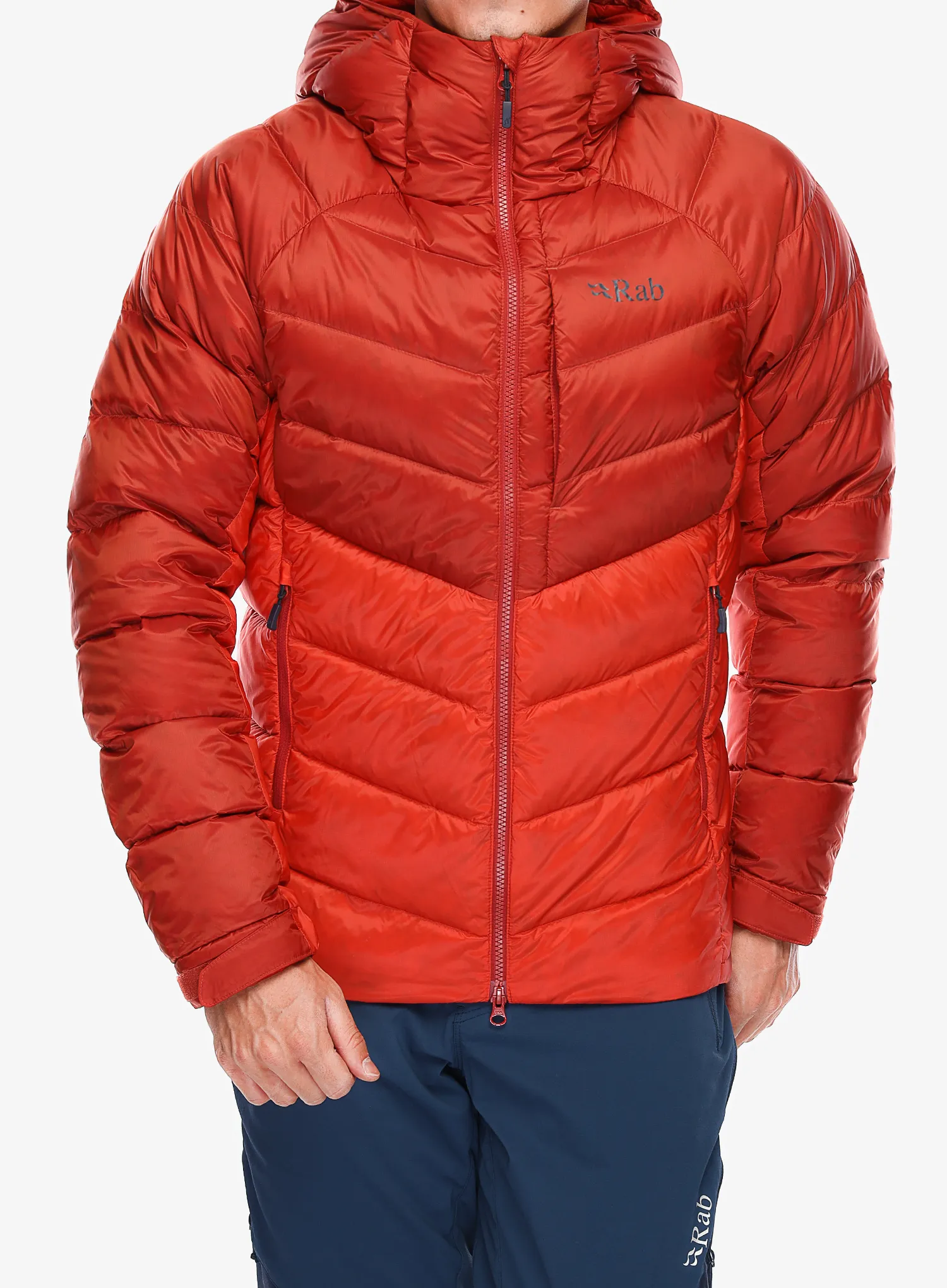 Пуховик Rab Axion Pro Jacket - tuscan red/dark horizon