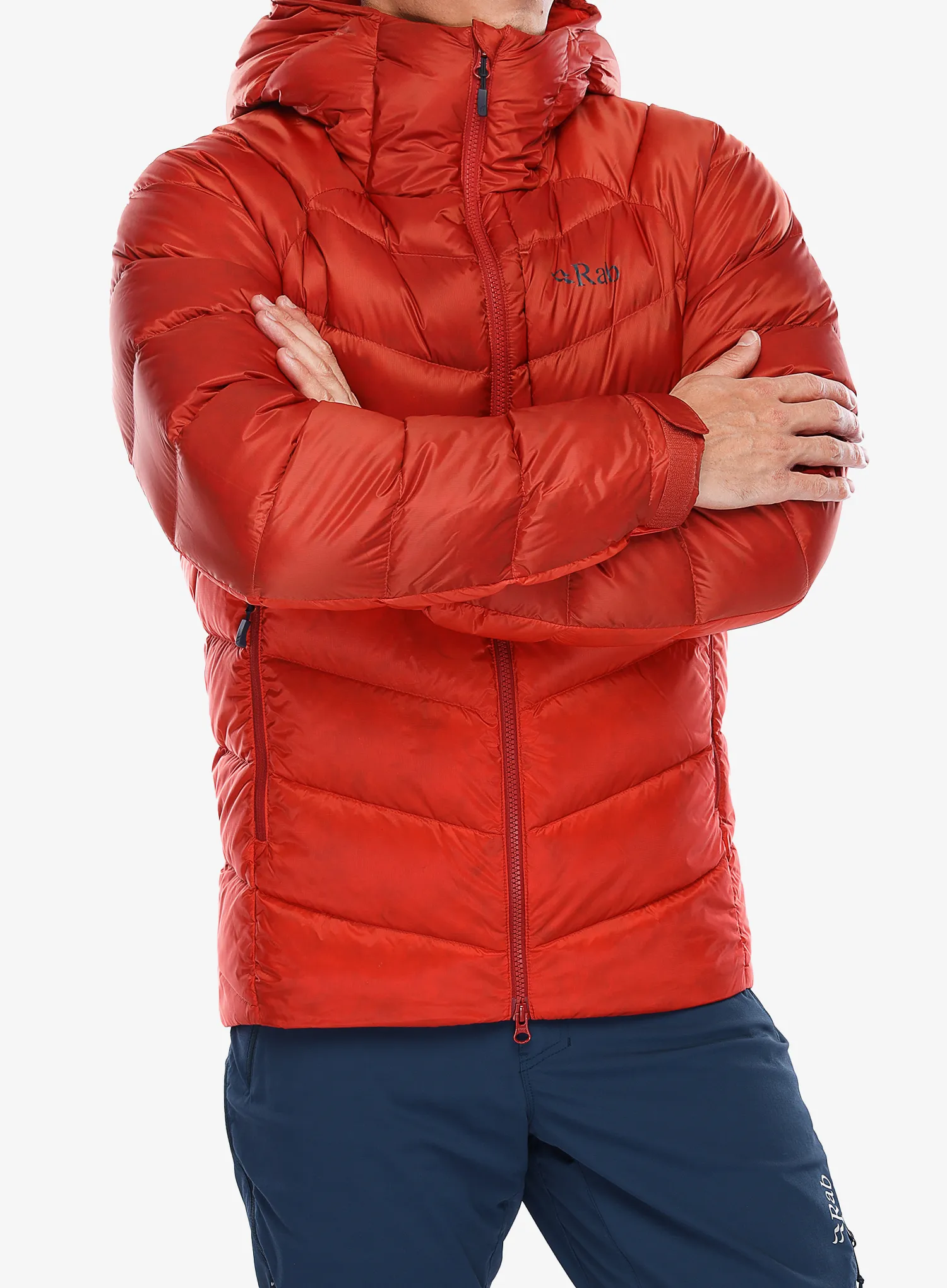 Пуховик Rab Axion Pro Jacket - tuscan red/dark horizon