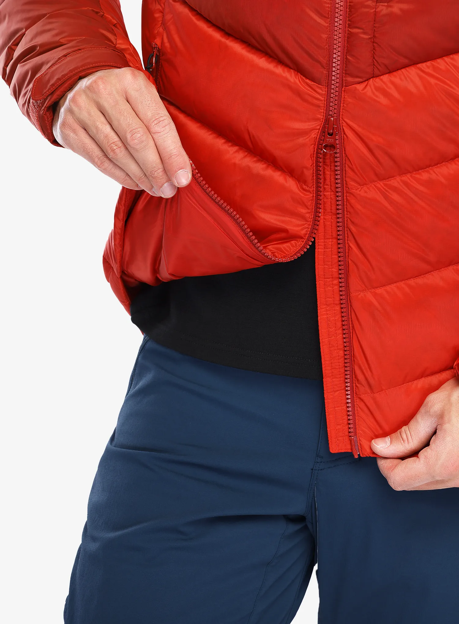 Пуховик Rab Axion Pro Jacket - tuscan red/dark horizon