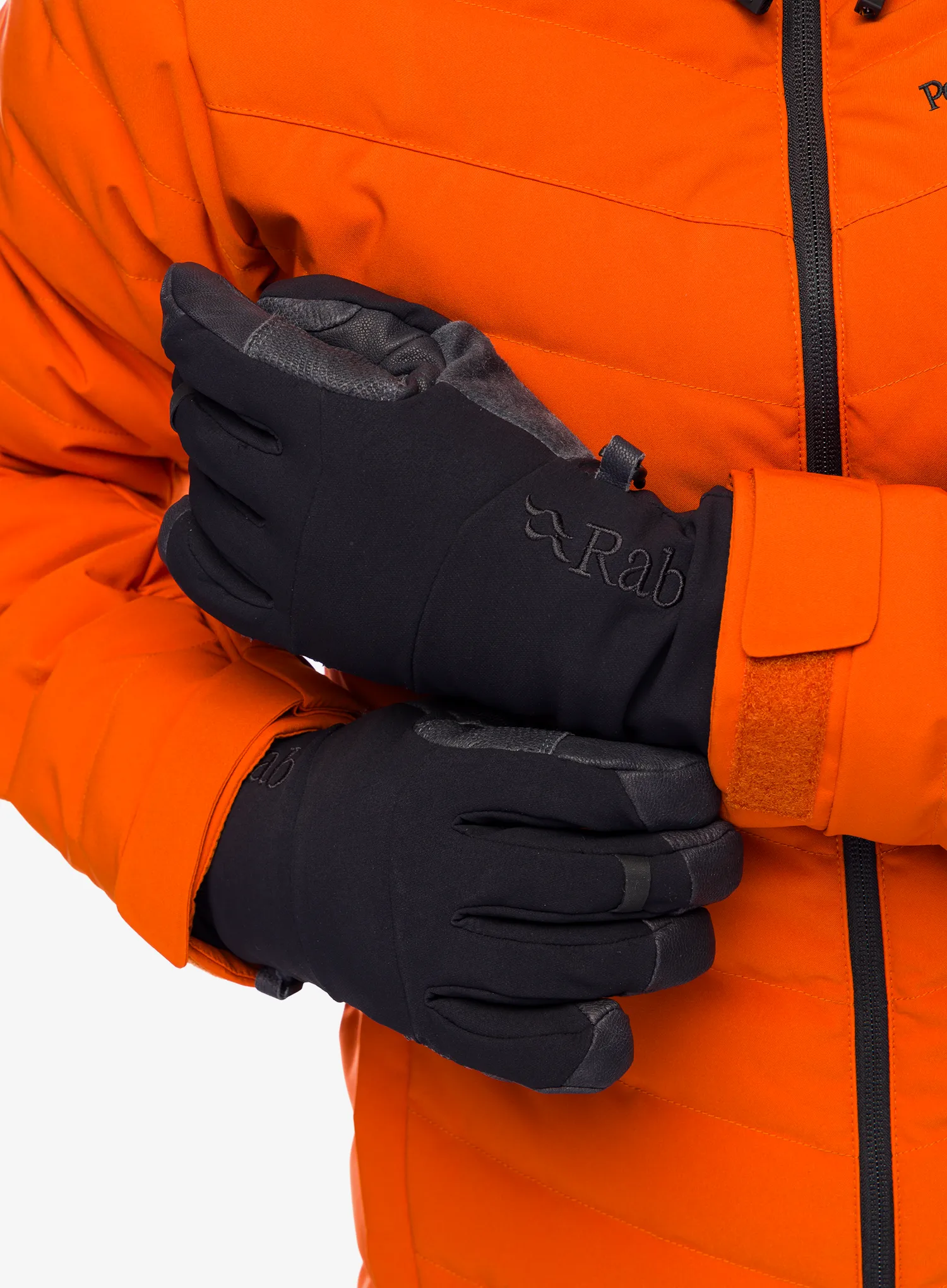 Рукавиці softshell Rab Baltoro Glove - black