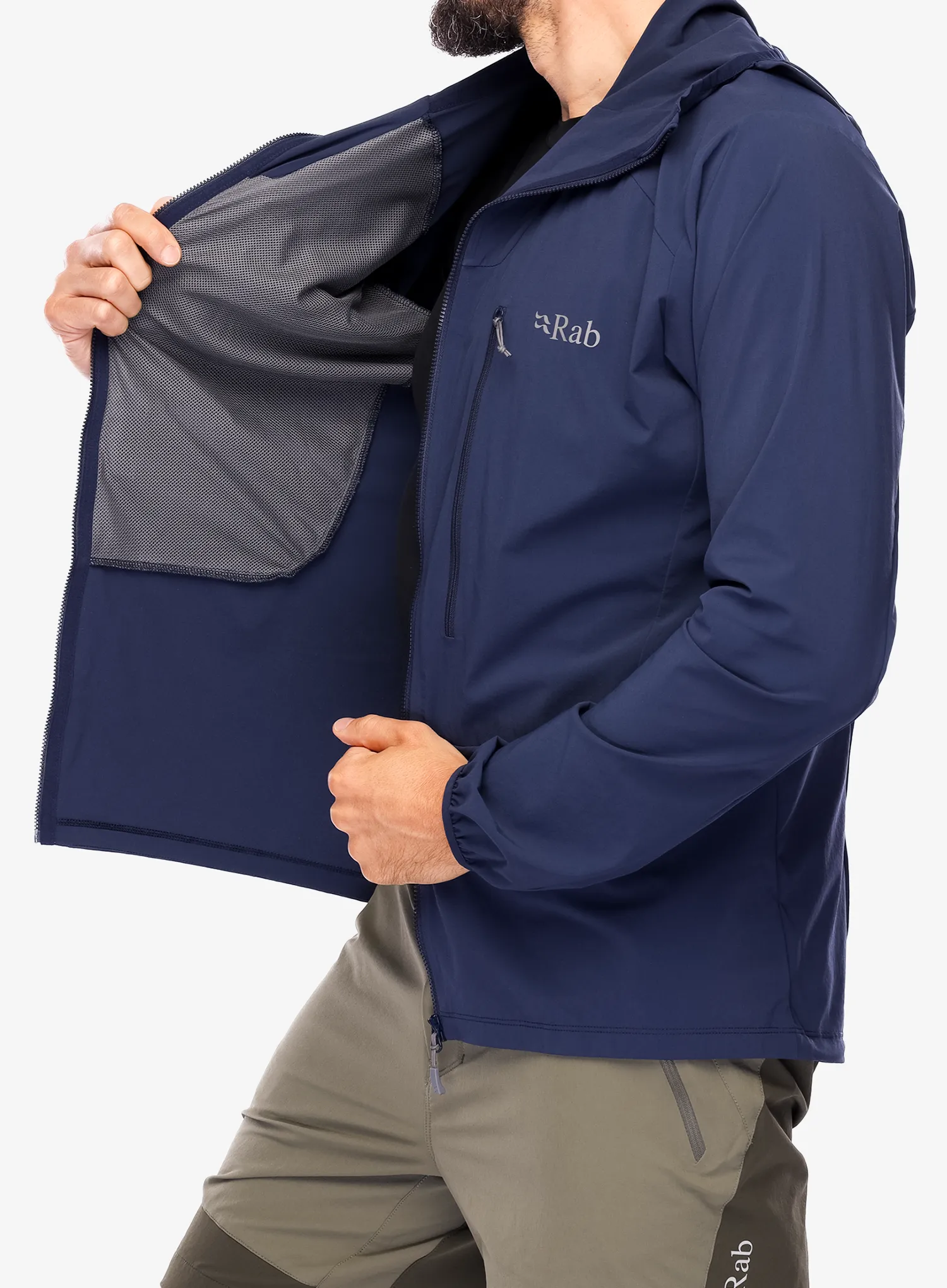 Куртка softshell Rab Borealis Jacket - deep ink