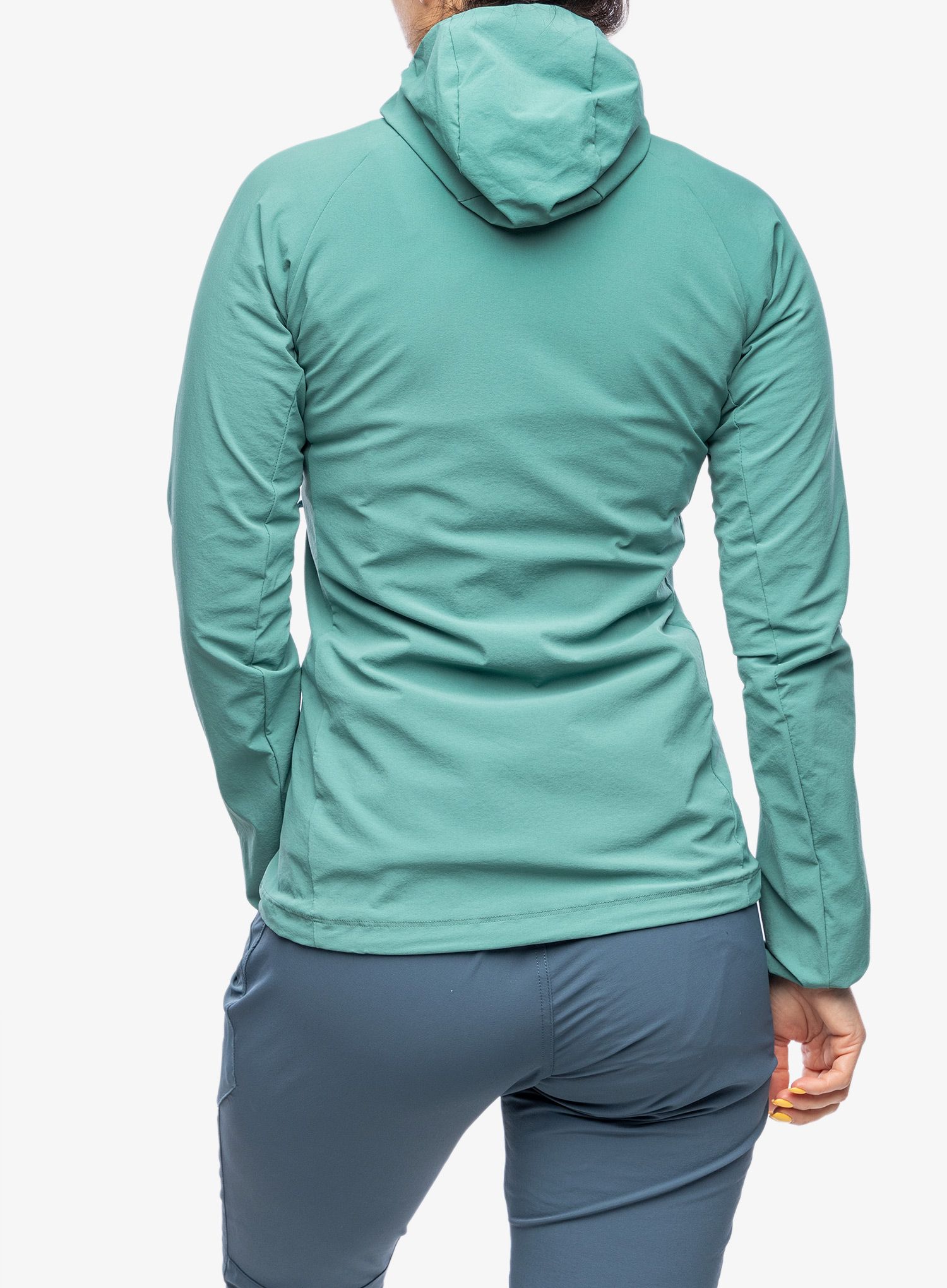 Куртка softshell жіноча Rab Borealis Jacket - eucalyptus
