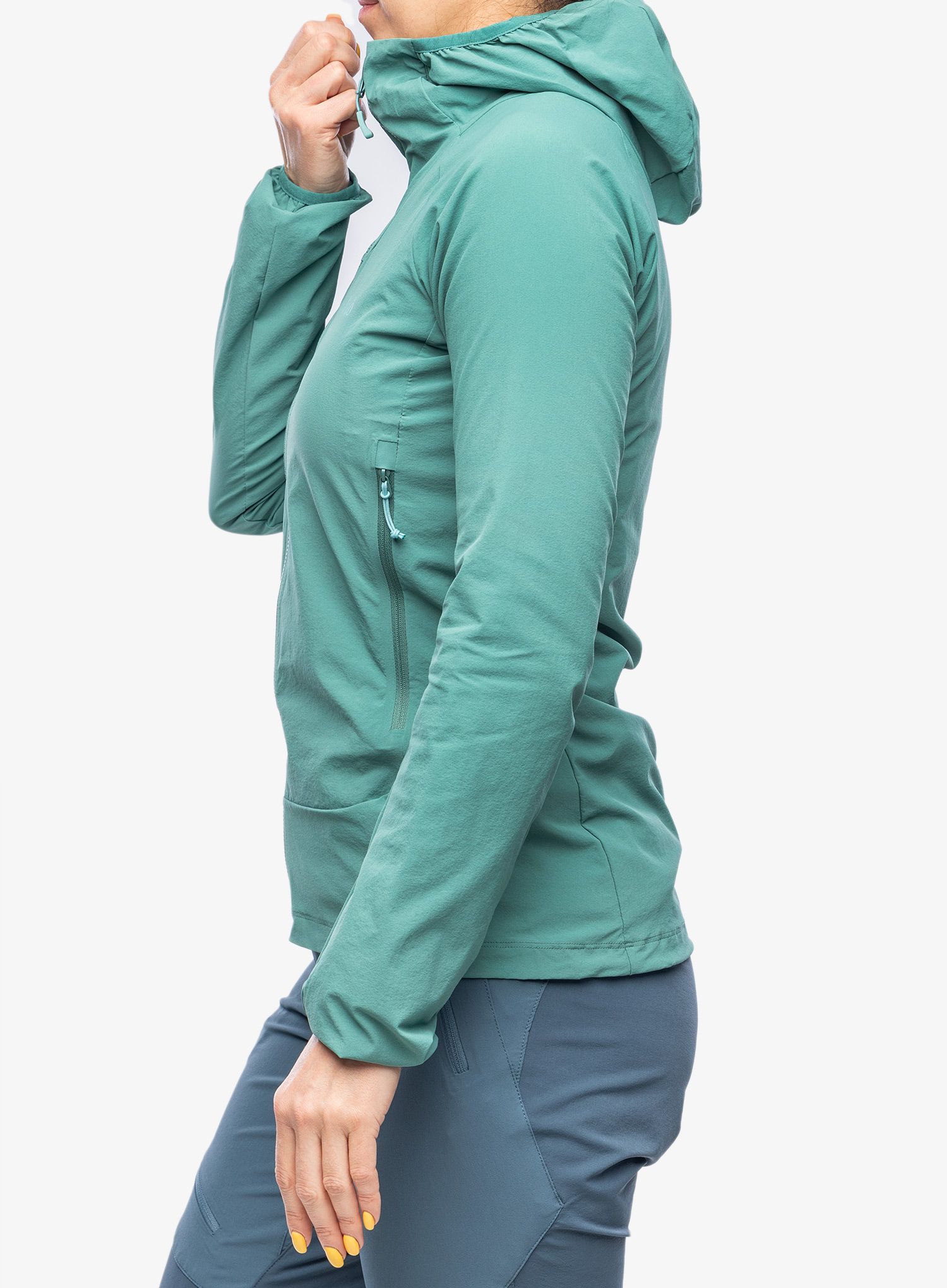 Куртка softshell жіноча Rab Borealis Jacket - eucalyptus